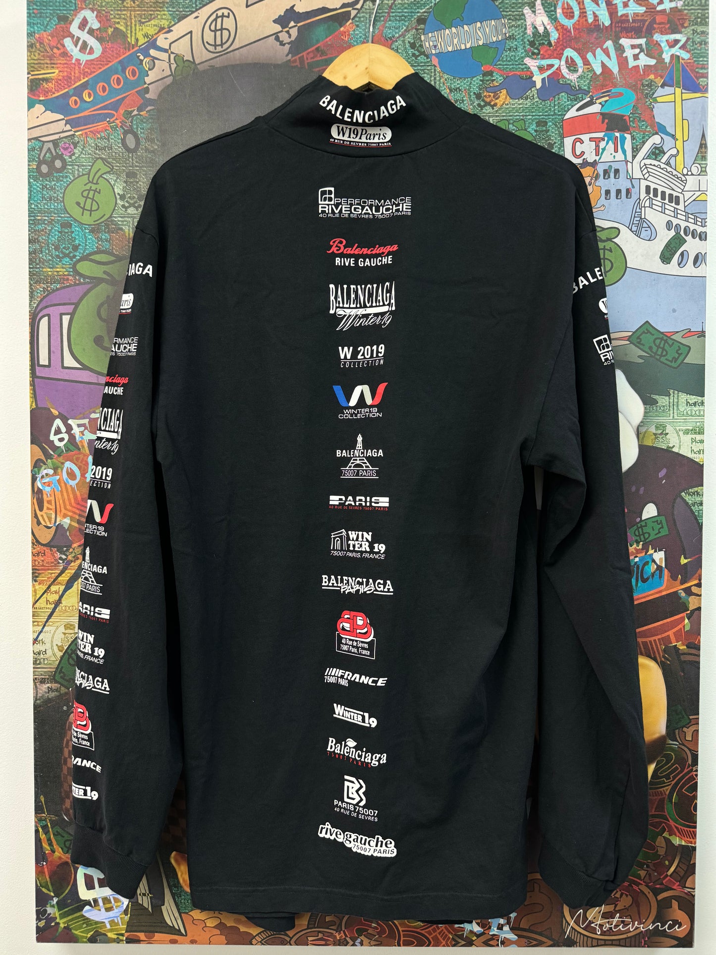 Balenciaga All Over Long Sleeve