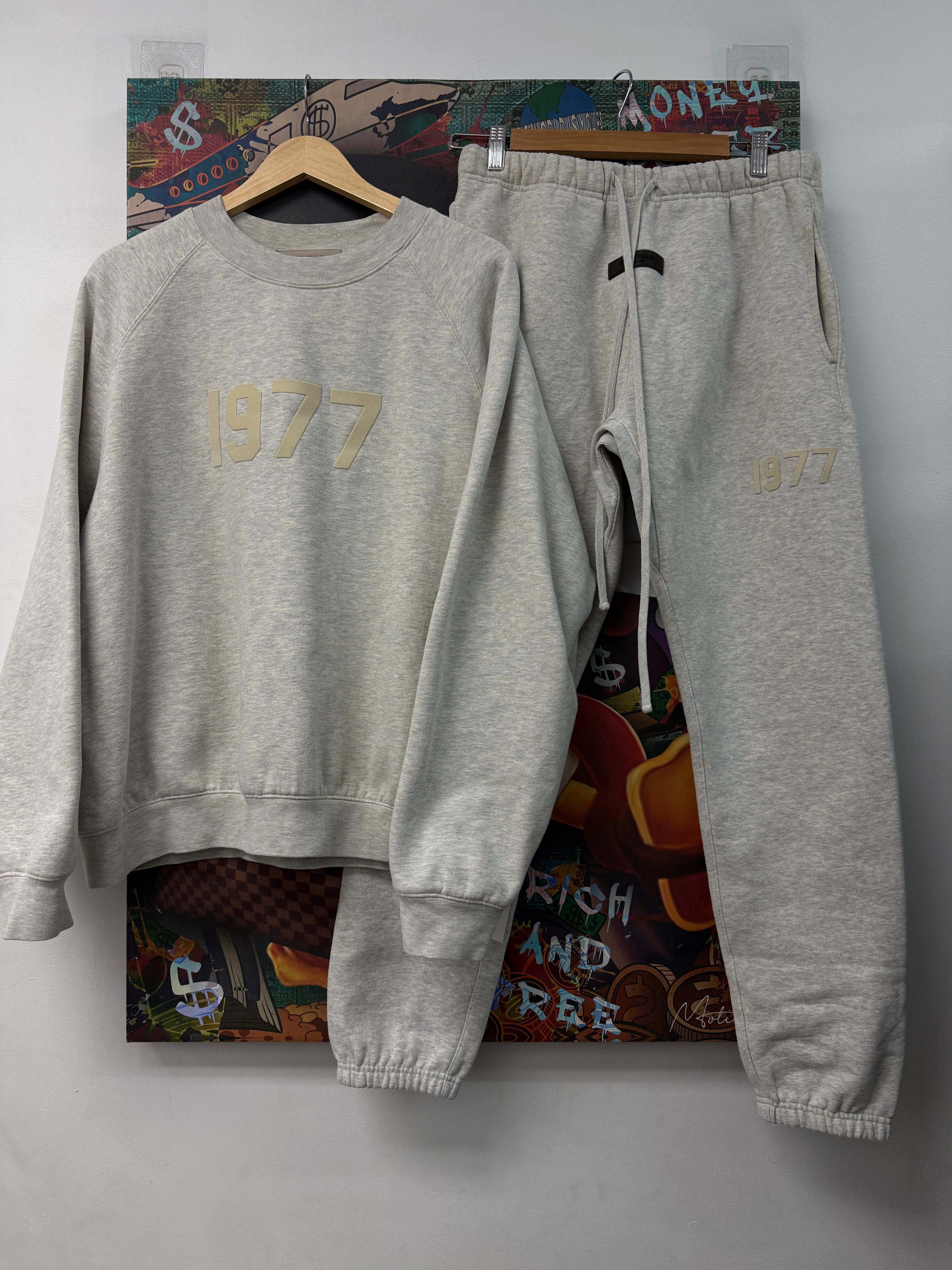 Essentials Light Oatmeal 1977 Sweatsuit