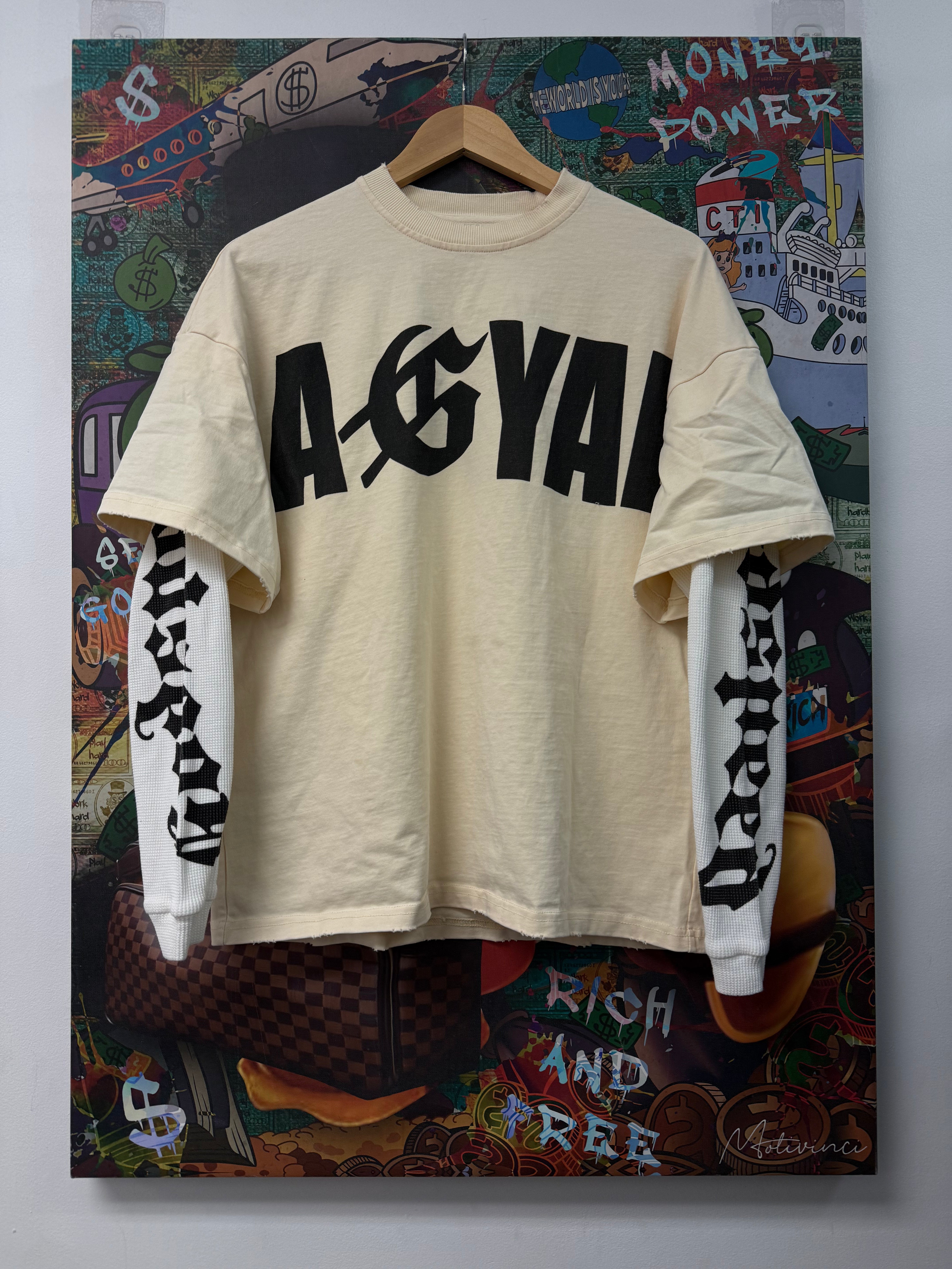 Godspeed Cream Aygal Double Thermal LS Tee