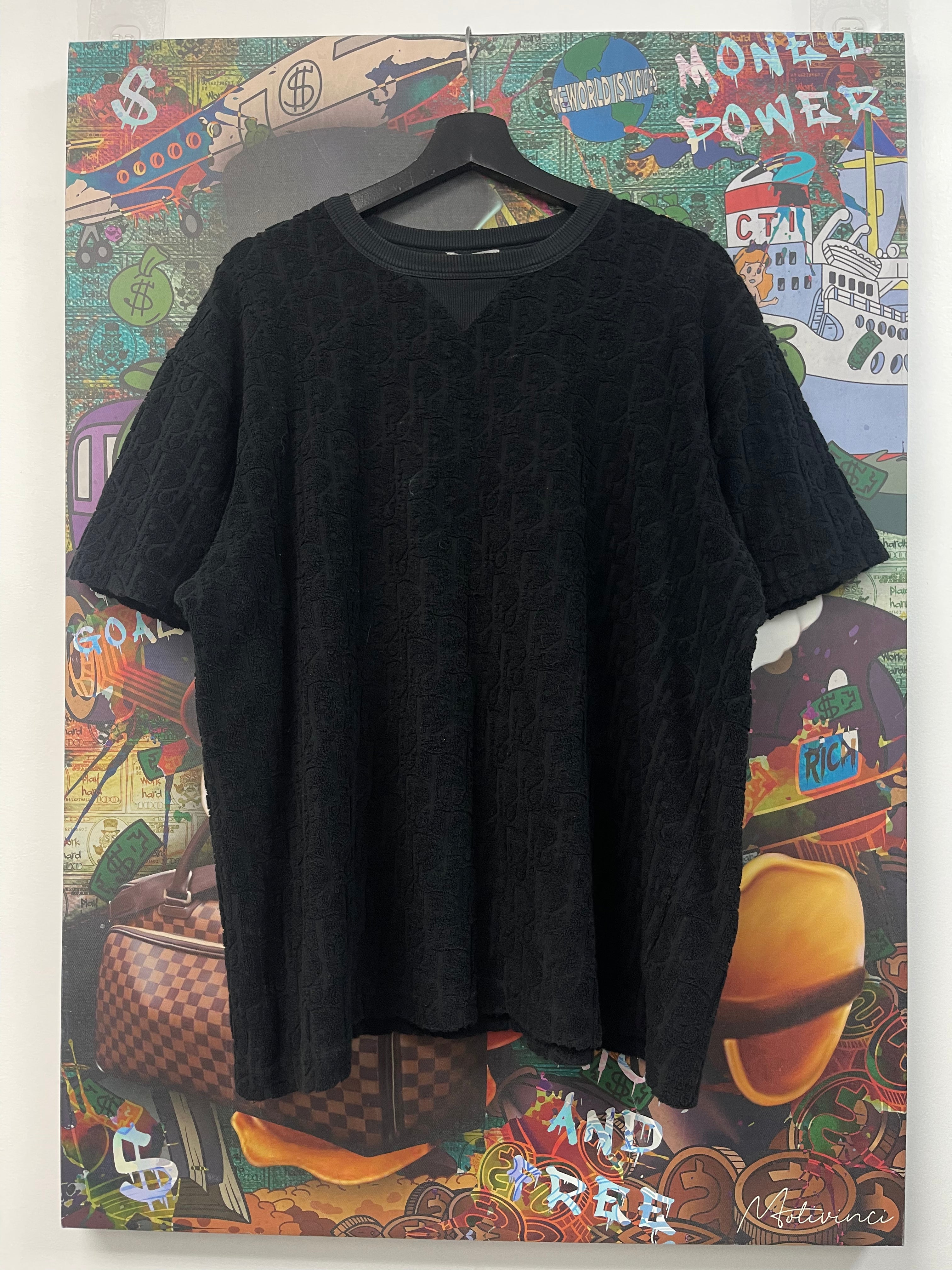 Dior Black Towel Tee