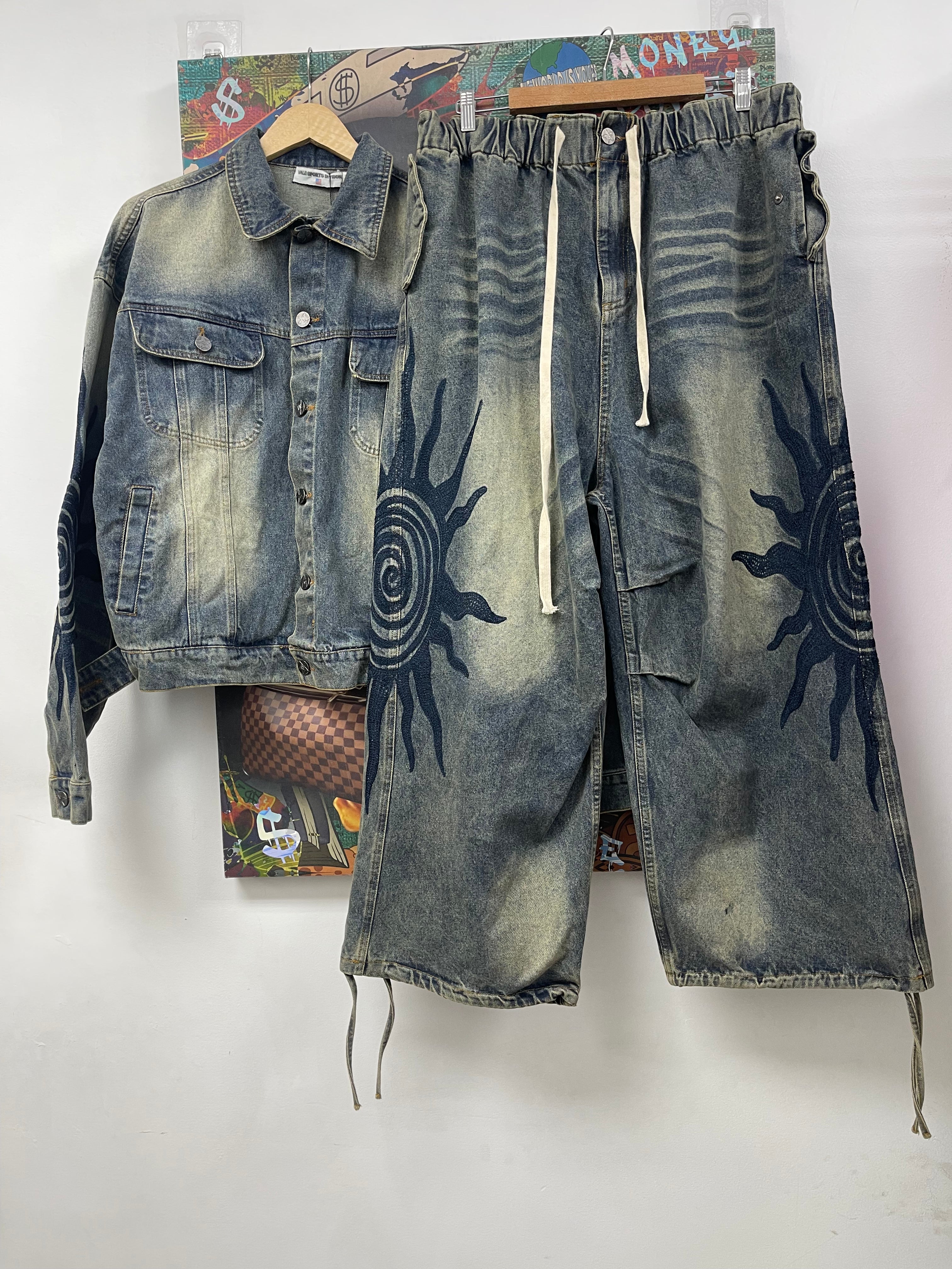 Vale Denim Tribal Set