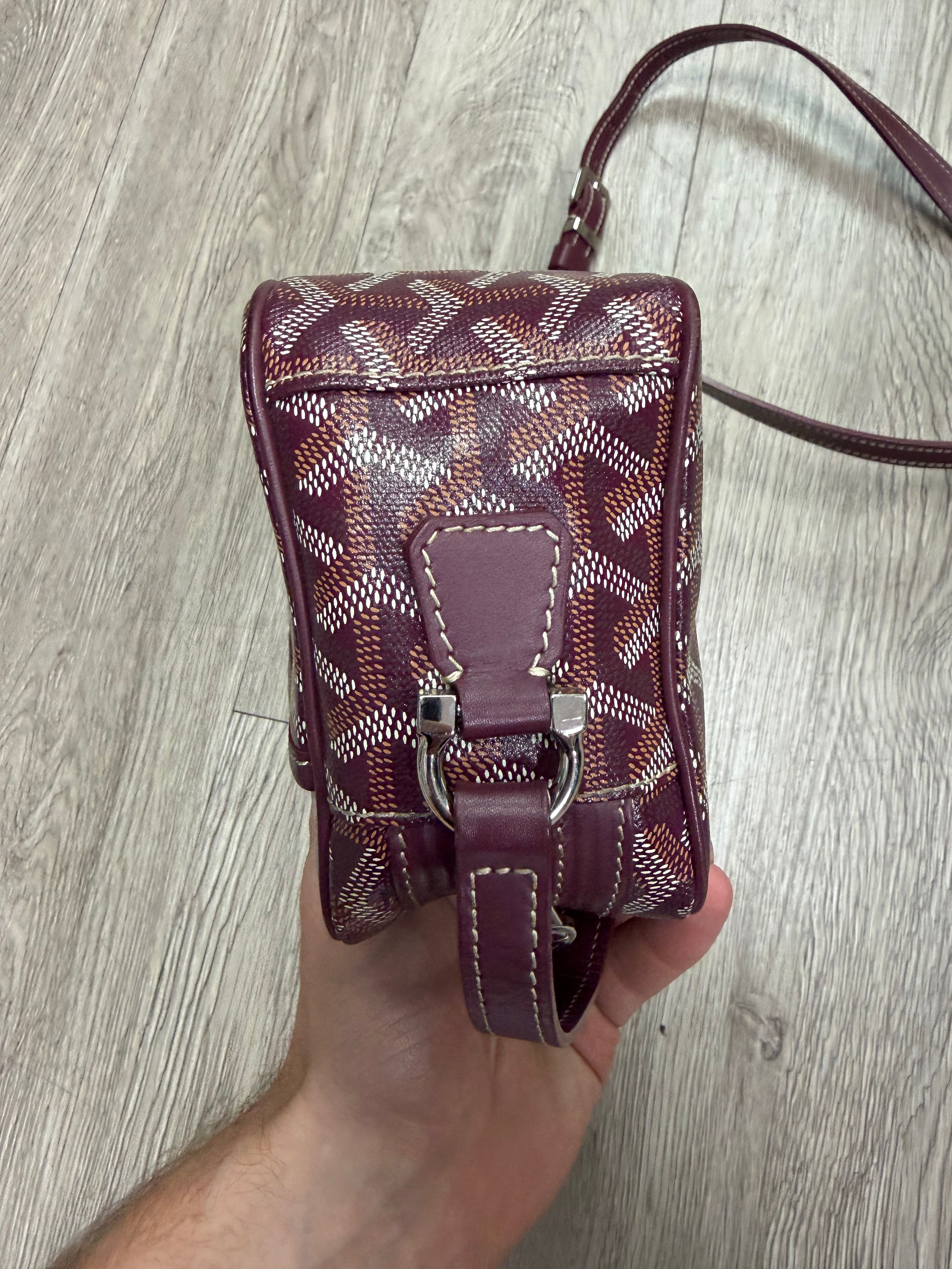 Goyard Burgundy Cap Vert Bag