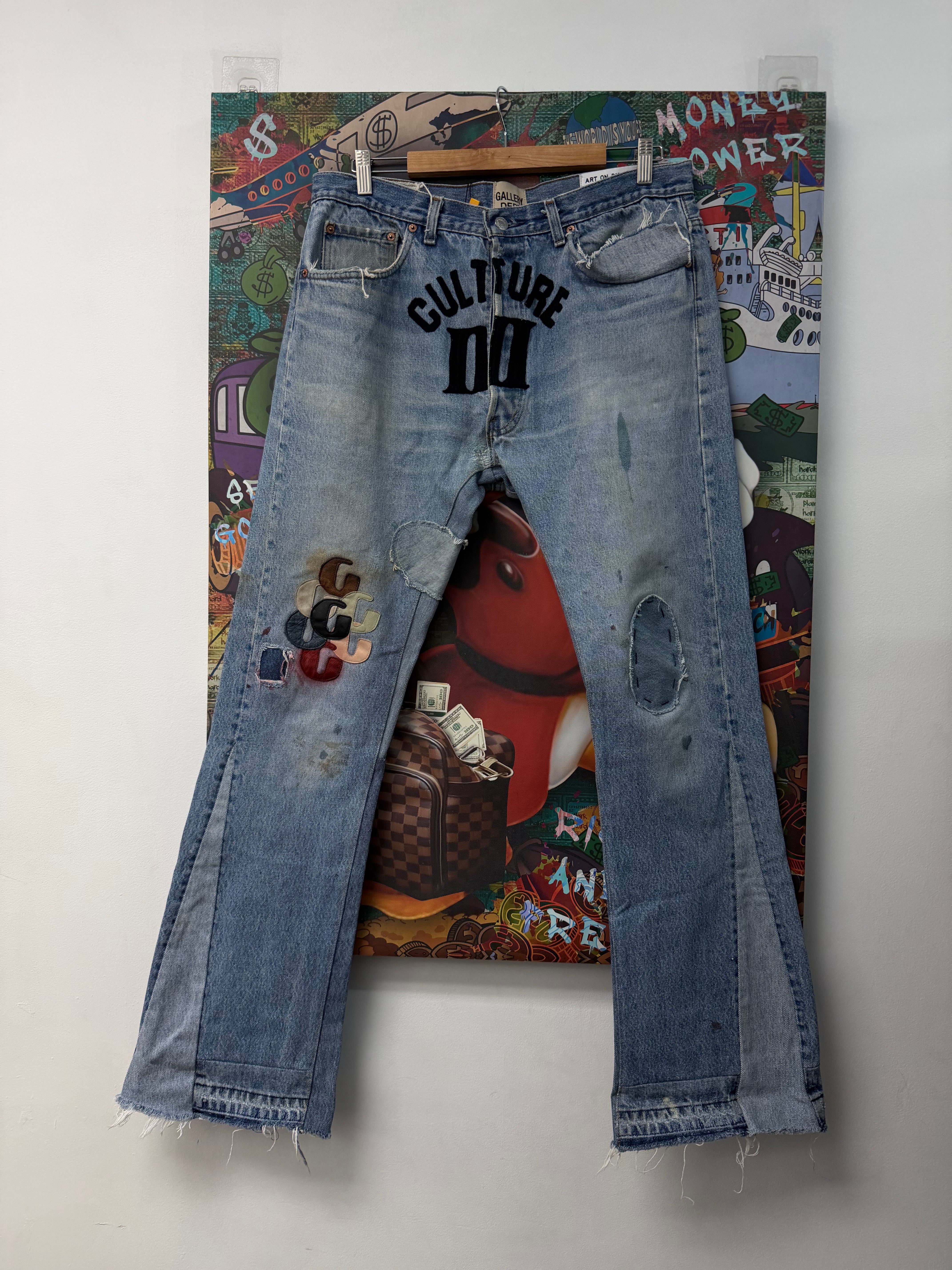 Gallery Dept. Migos Culture G-Patch Flared Jeans