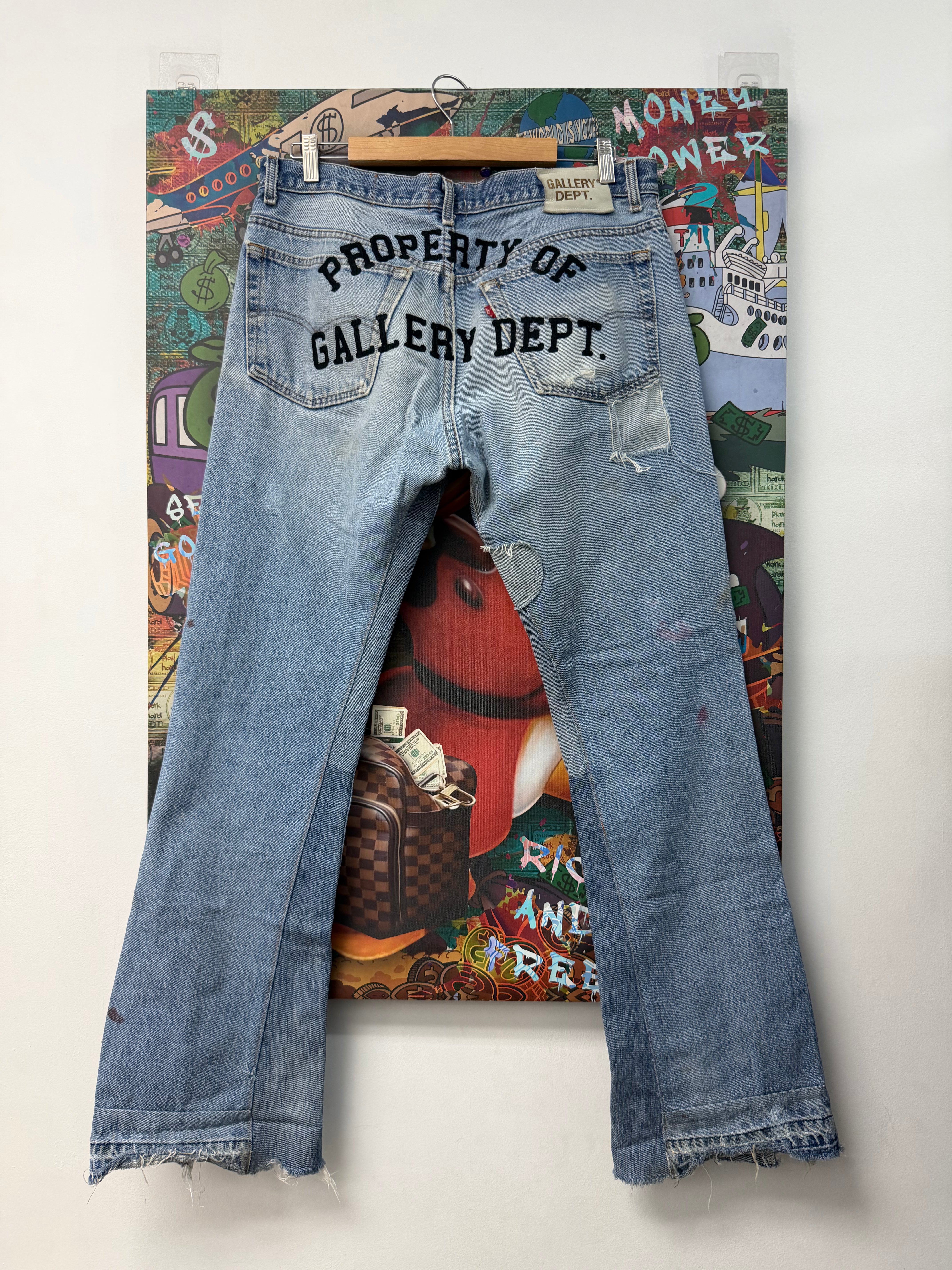 Gallery Dept. Migos Culture G-Patch Flared Jeans