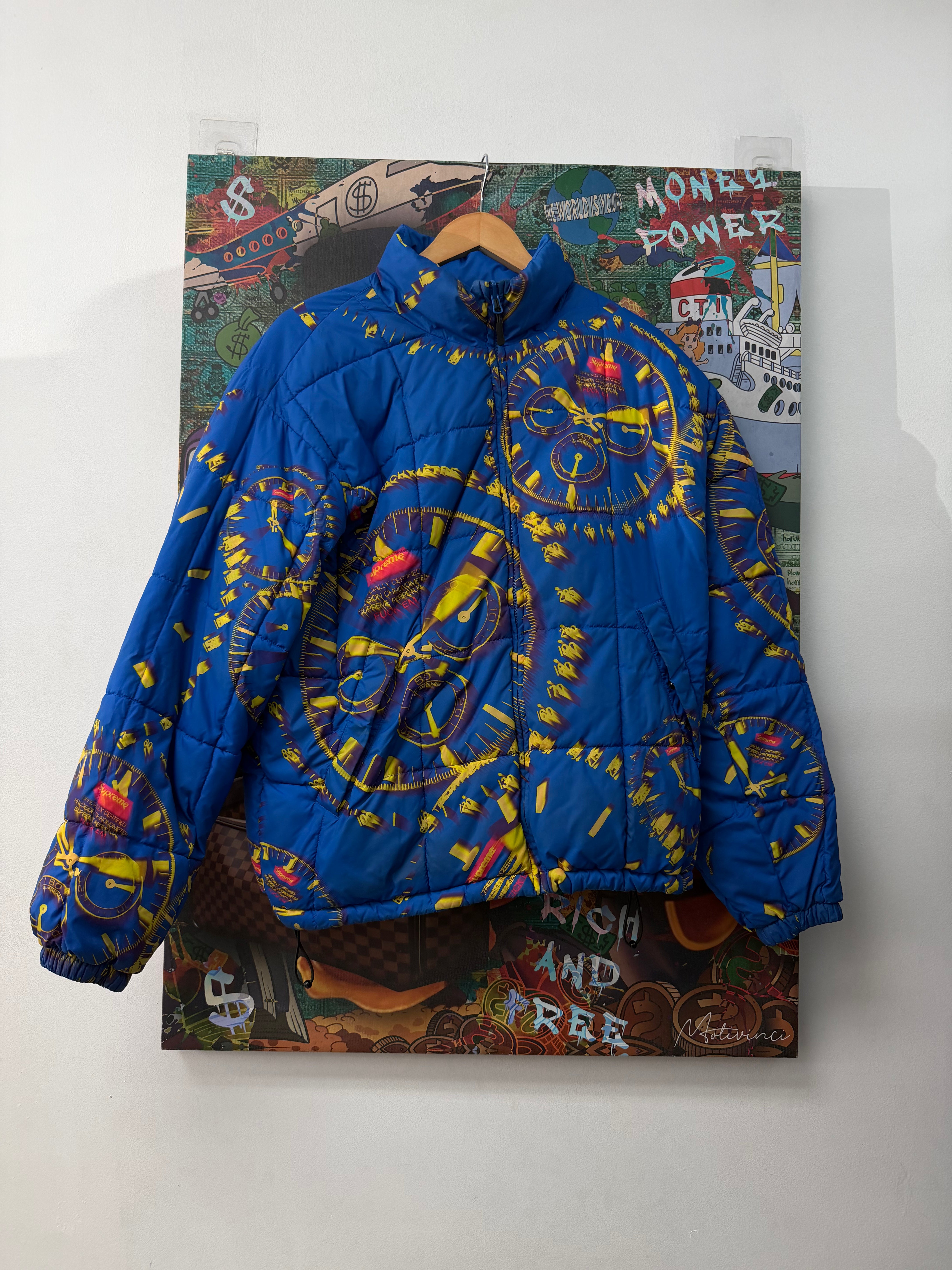 Supreme Watches Reversible Puffer Jacket