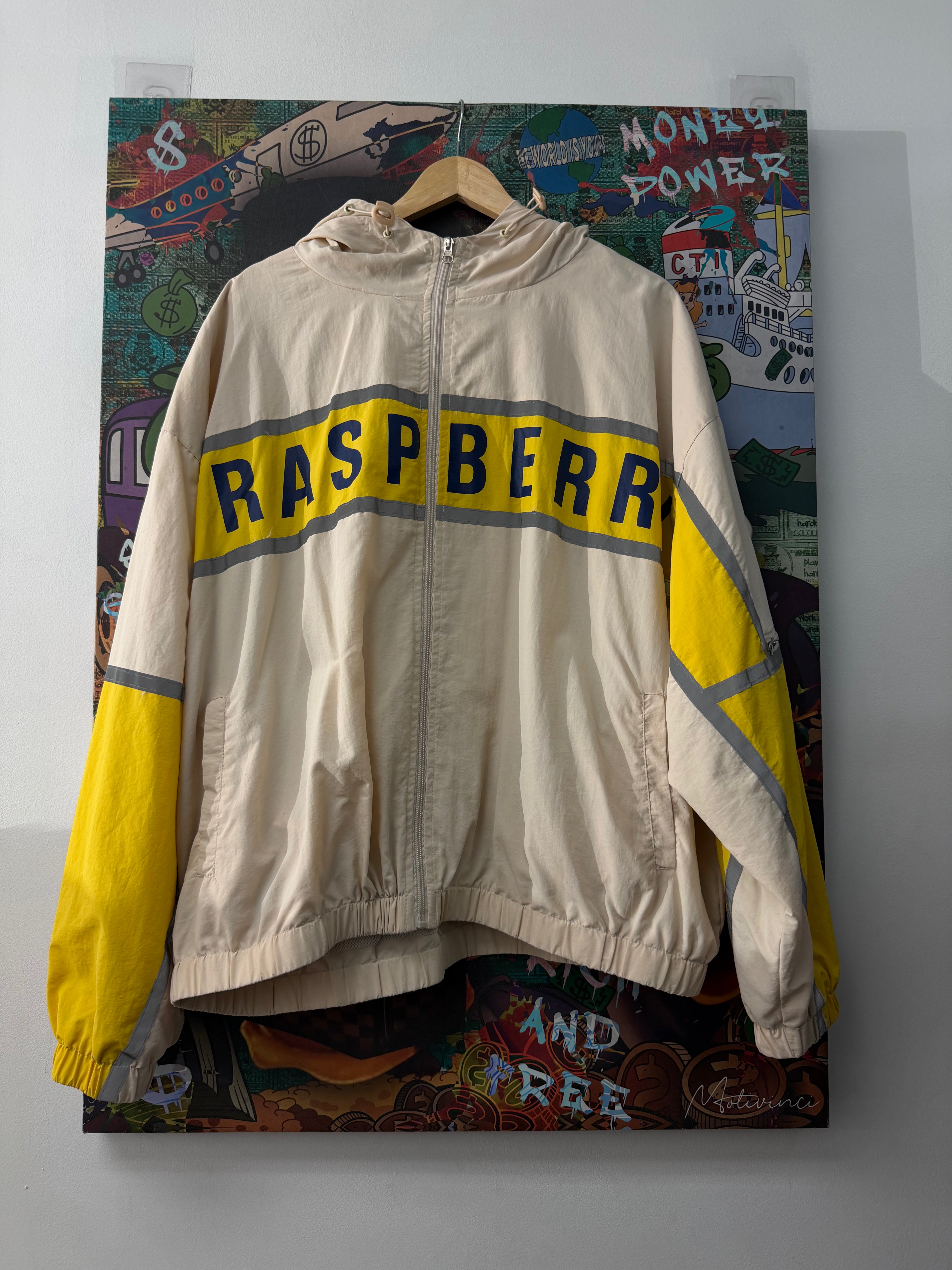 GV Cream Yellow Windbreaker Jacket