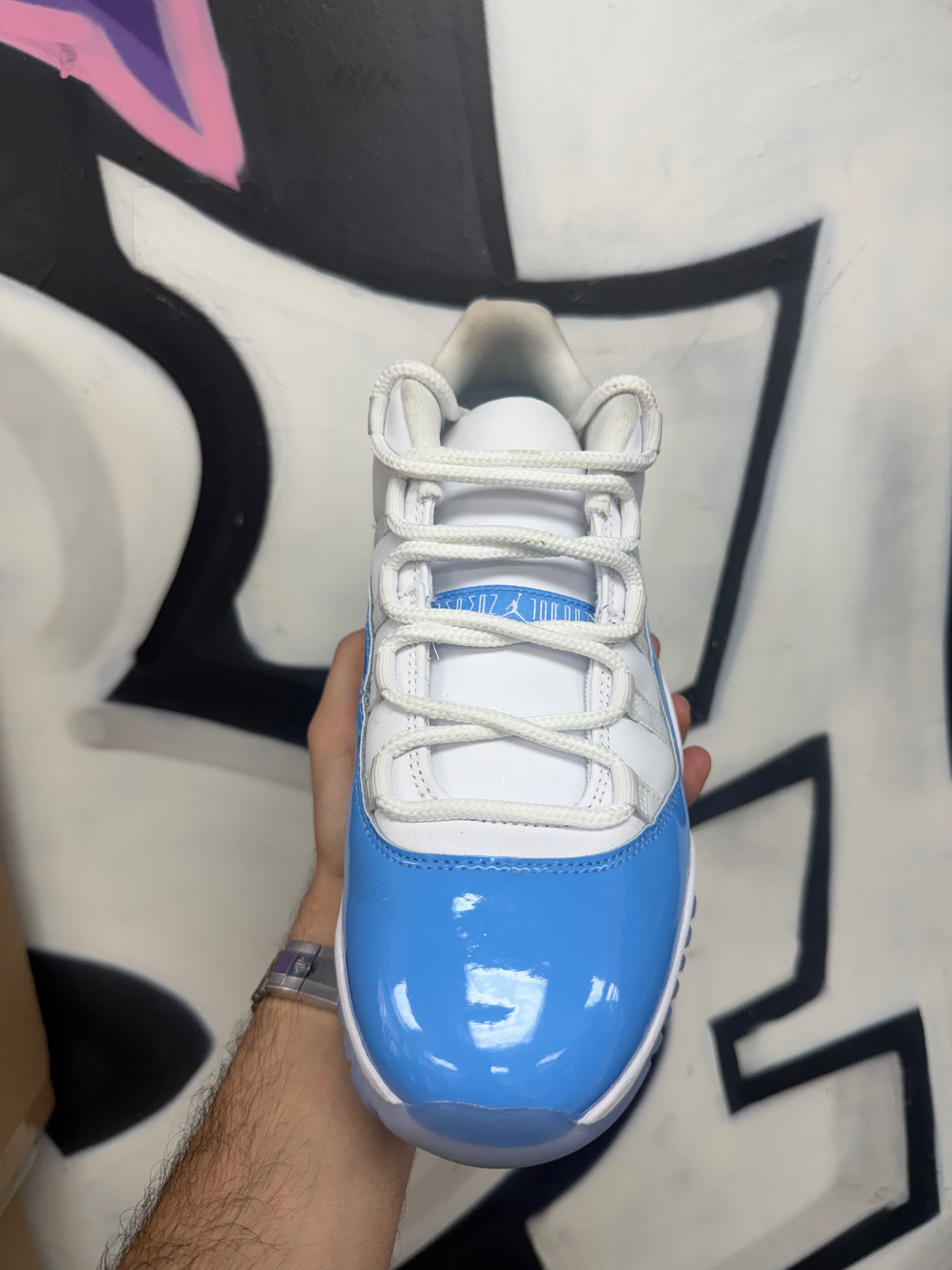 Jordan 11 University Blue Sneakers