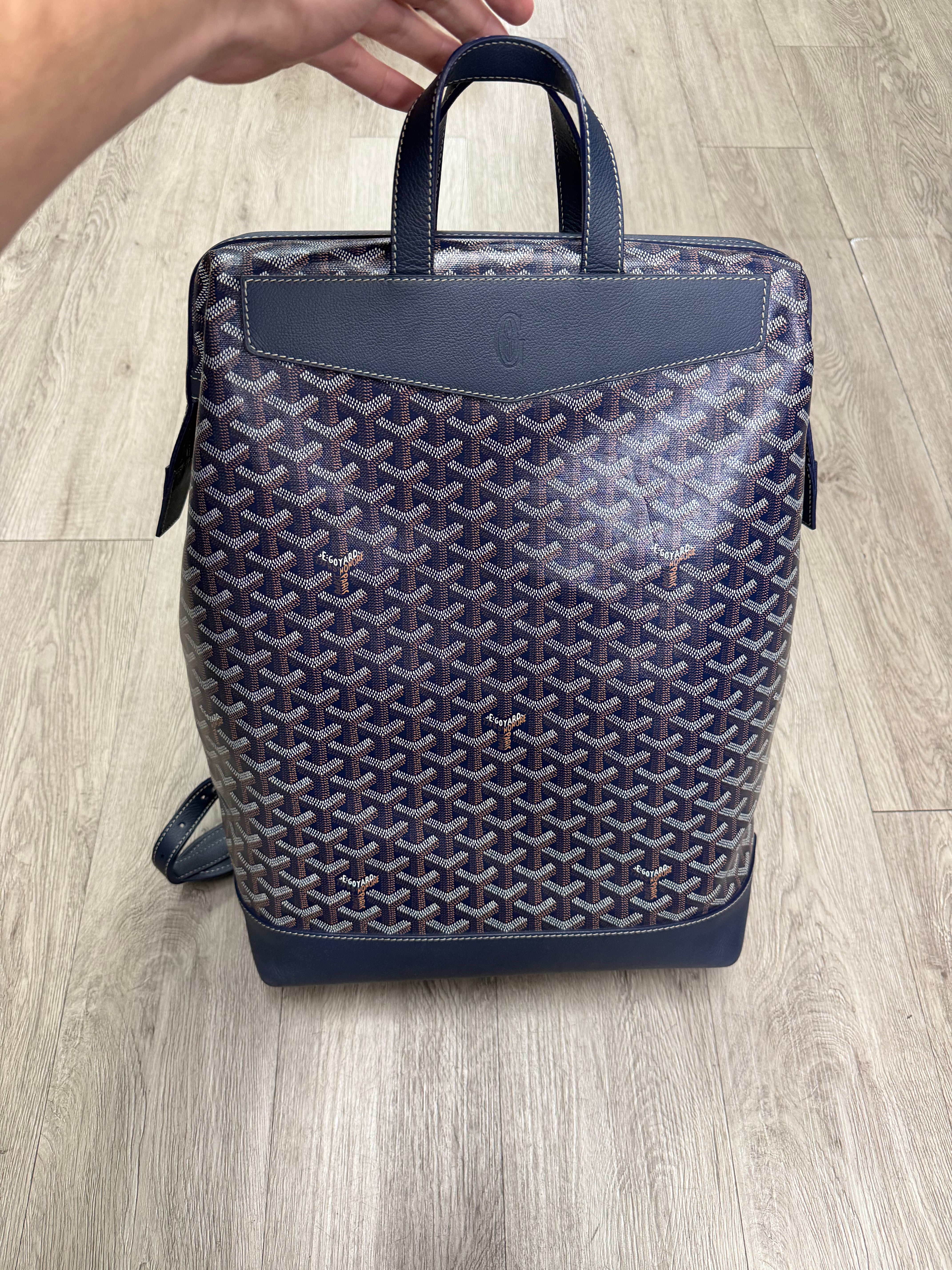 Goyard Navy Cislapin Backpack