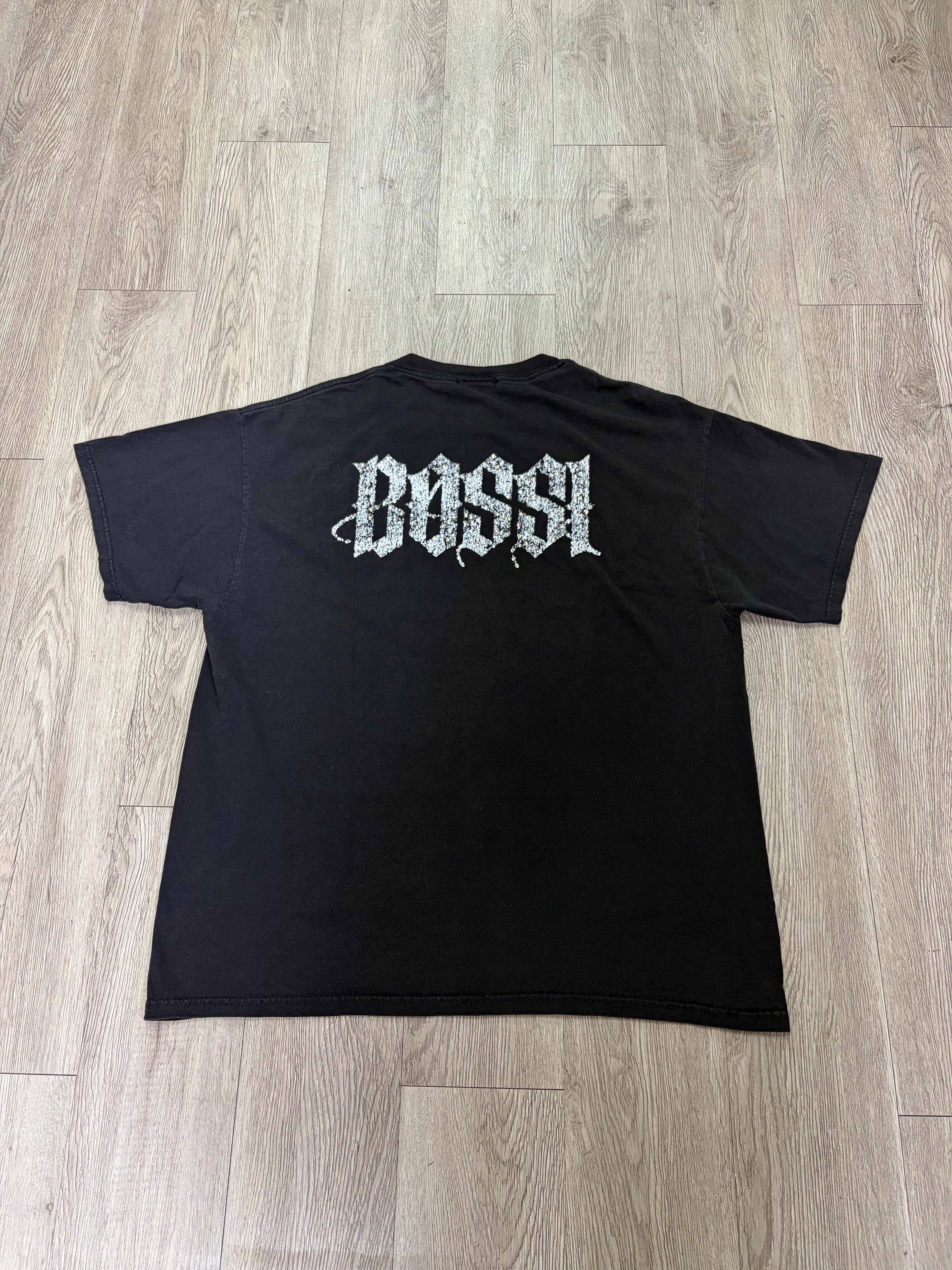 Bossi Harley-Davidson Flames Rhinestone Tee
