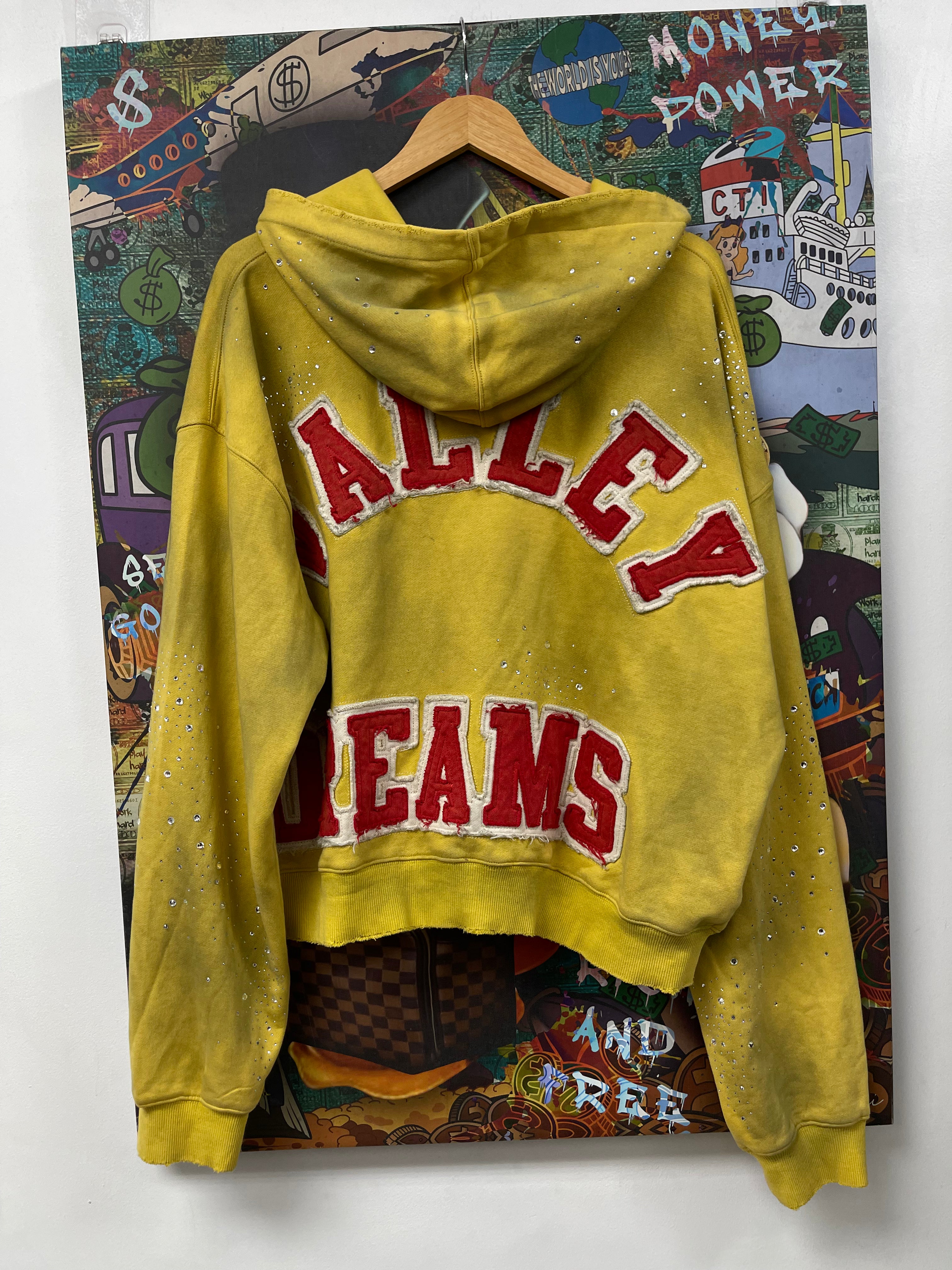 Vale Yellow Sun Cluster Zip Up