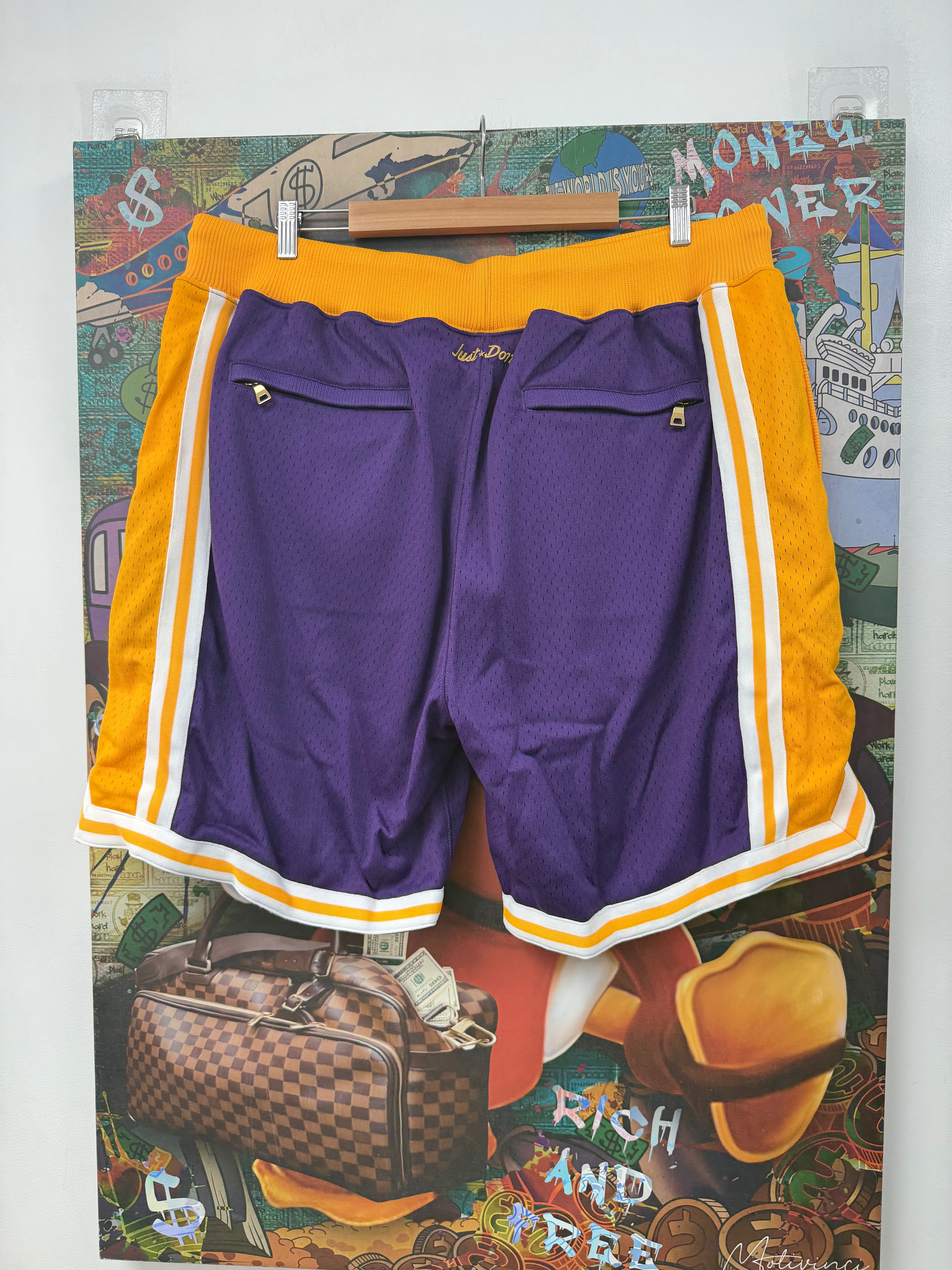 Just Don Mitchell n Ness Los Angeles Lakers Shorts