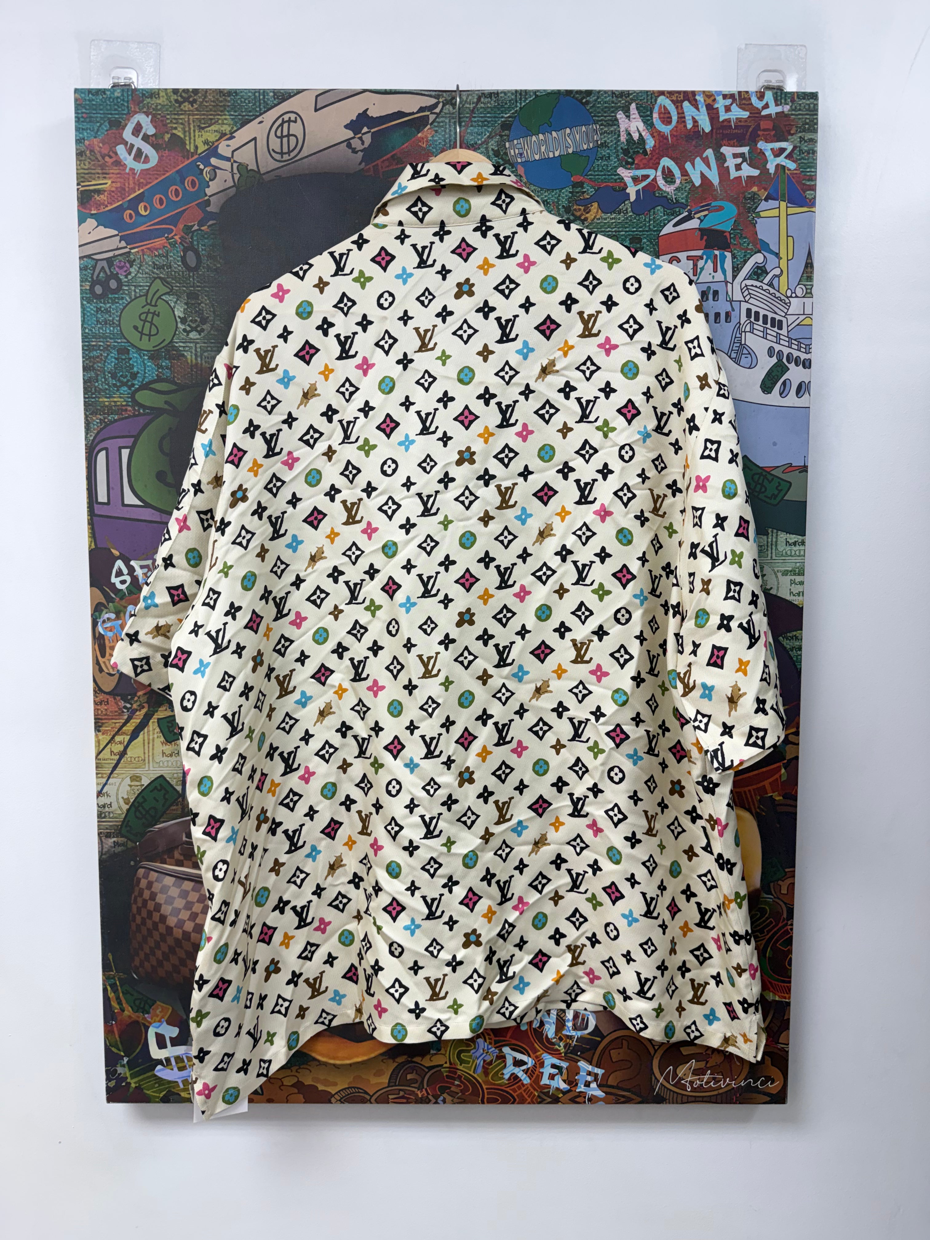 Louis Vuitton Tyler The Creator Monogram Silk Button Up