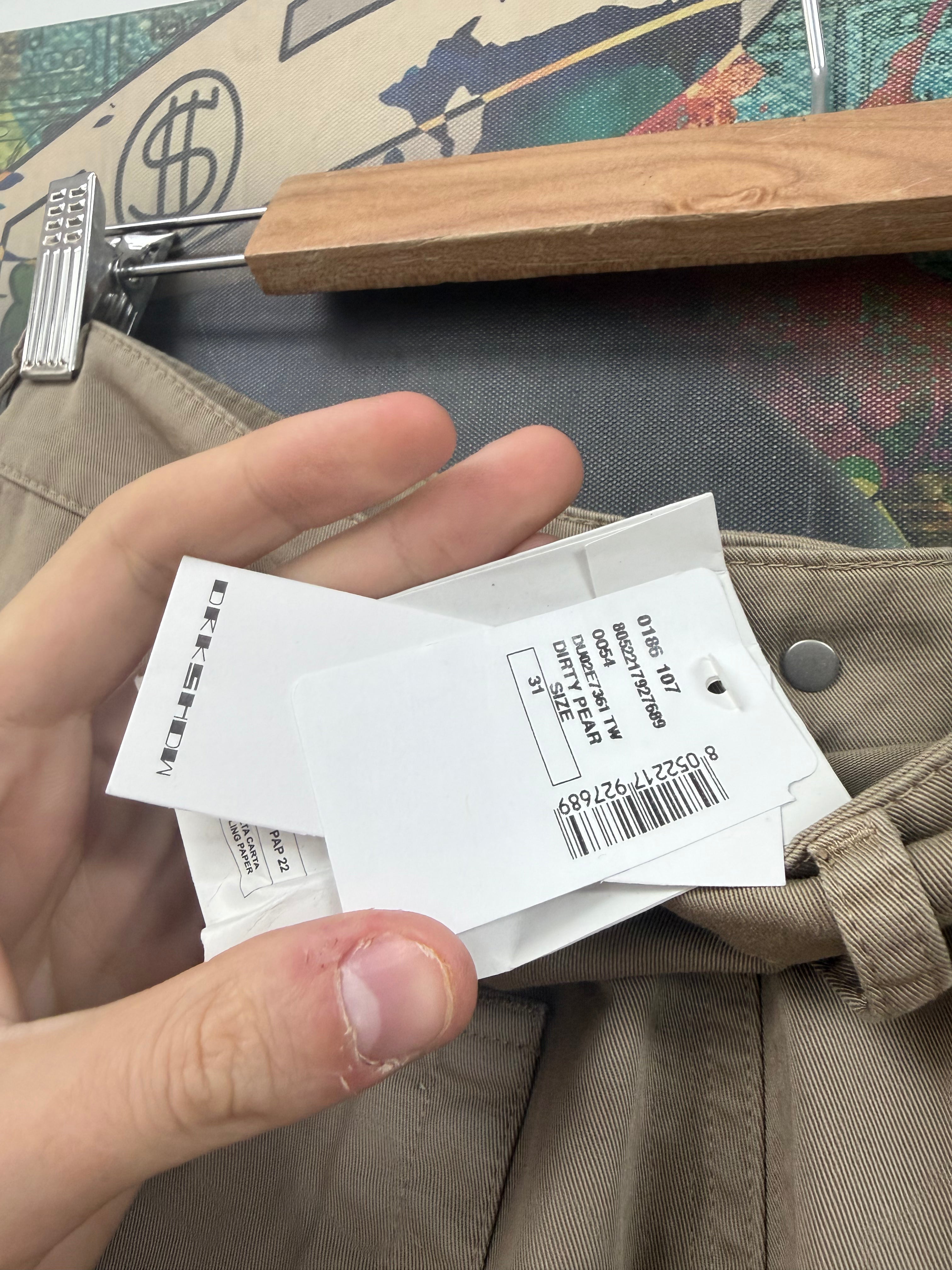 Rick Owens Dust Double Cargo Pants