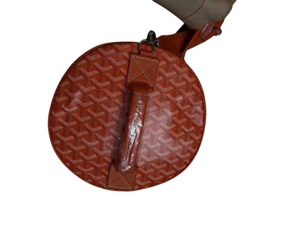Goyard Barrel Sports Orange Bag