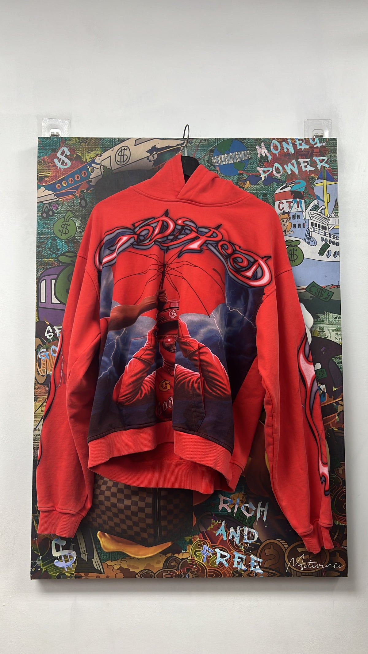 Godspeed Red Supreme Reign Hoodie