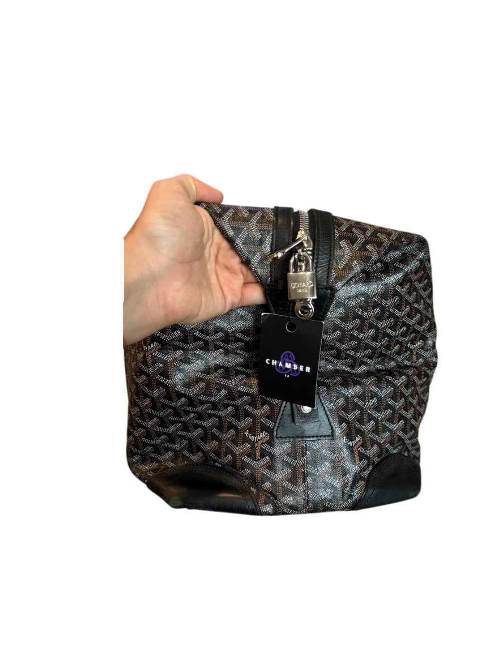 Goyard Duffle Black Bag