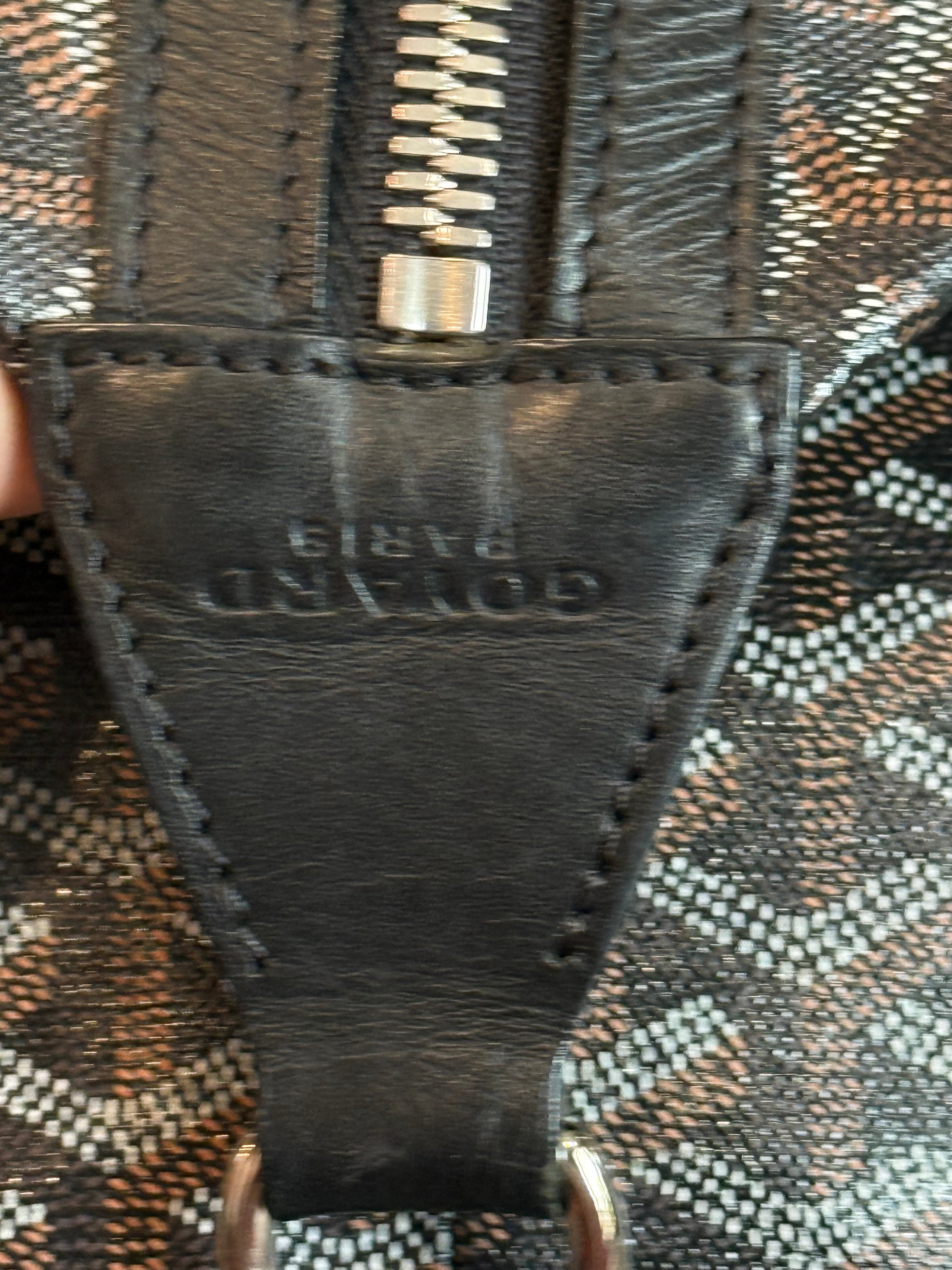 Goyard Duffle Black Bag