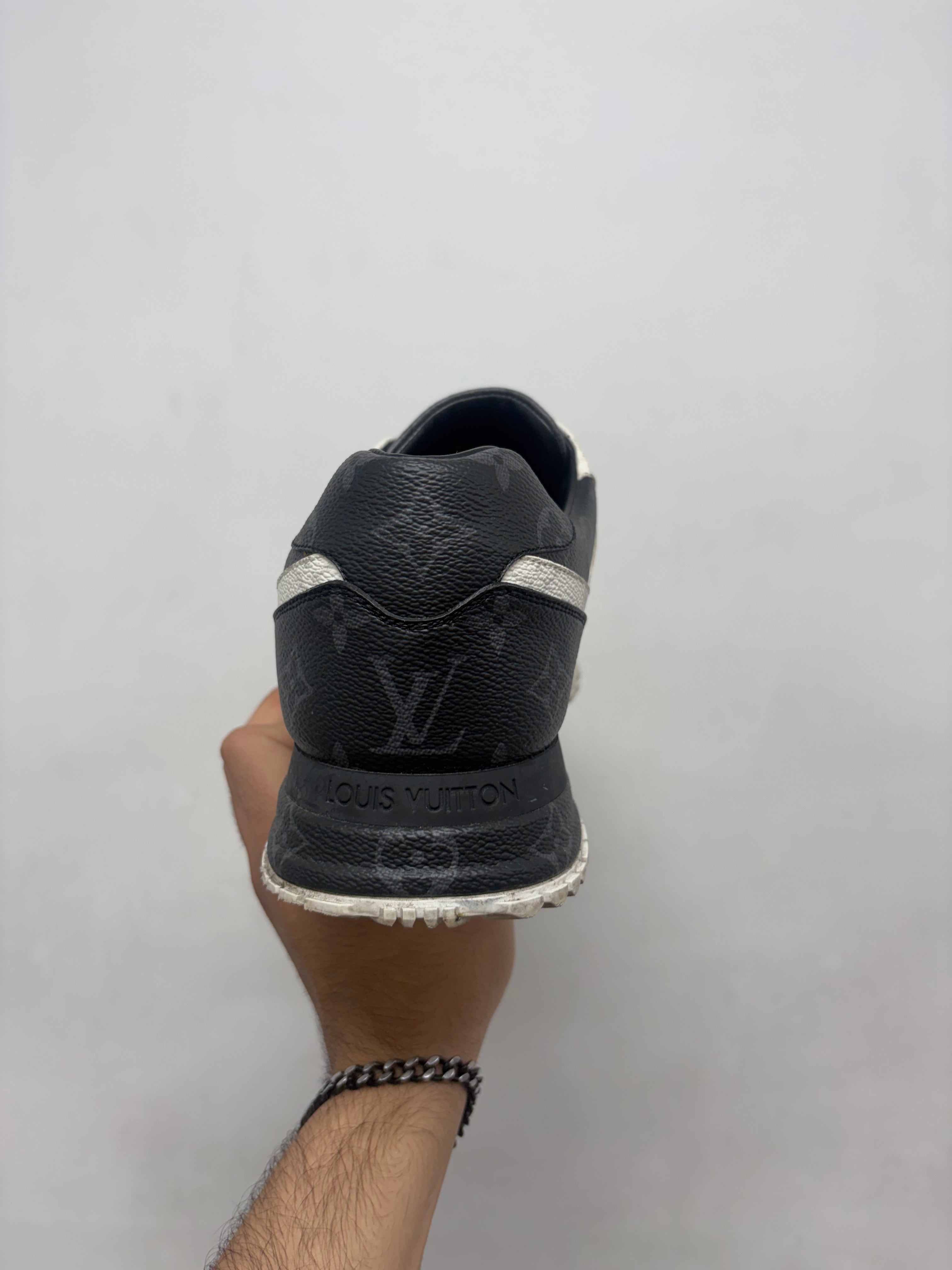 Louis Vuitton Grey White Monogram Runaway Sneakers