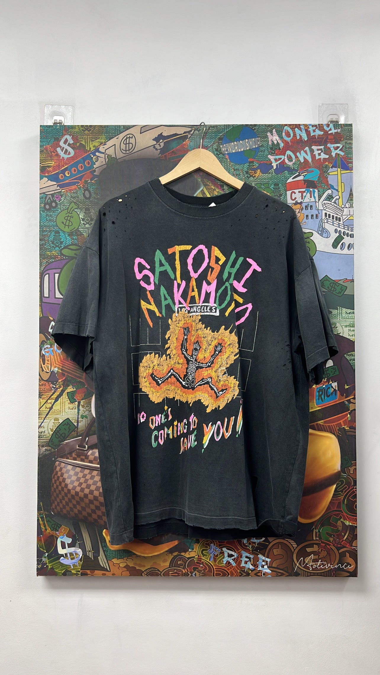 Satoshi Nakamoto Savior Tee