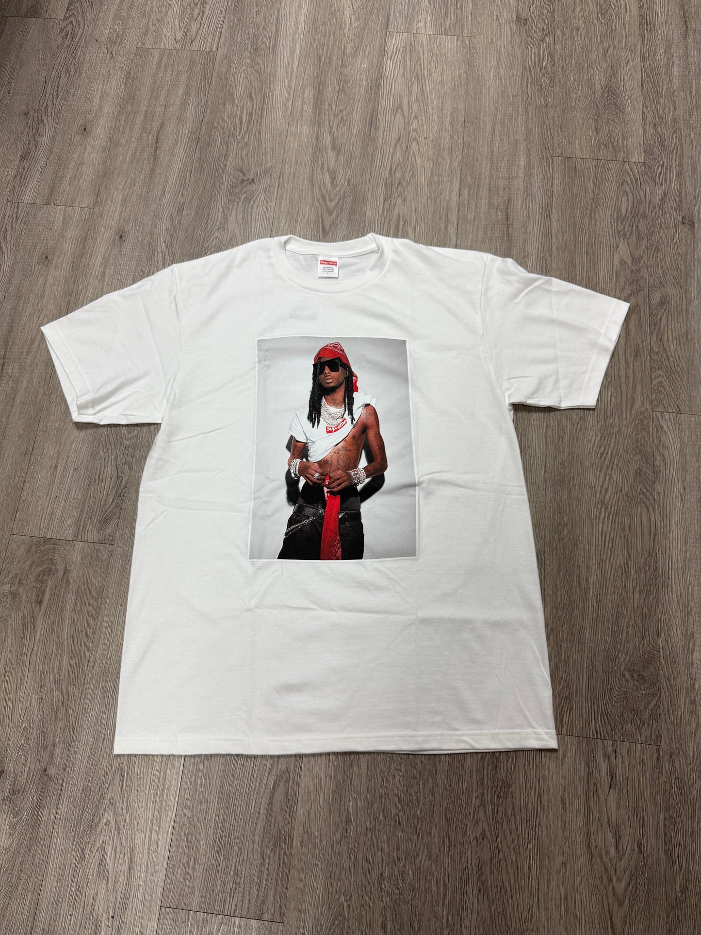 Supreme White Playboi Carti Photo Tee