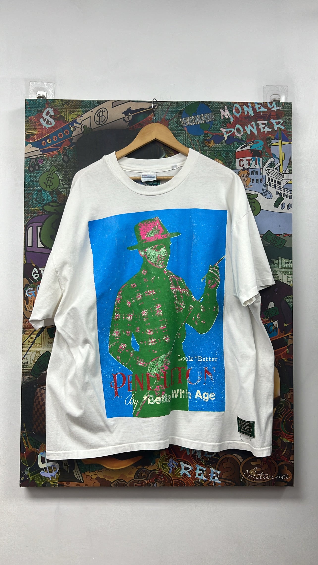 Better With Age White Pendleton Tee