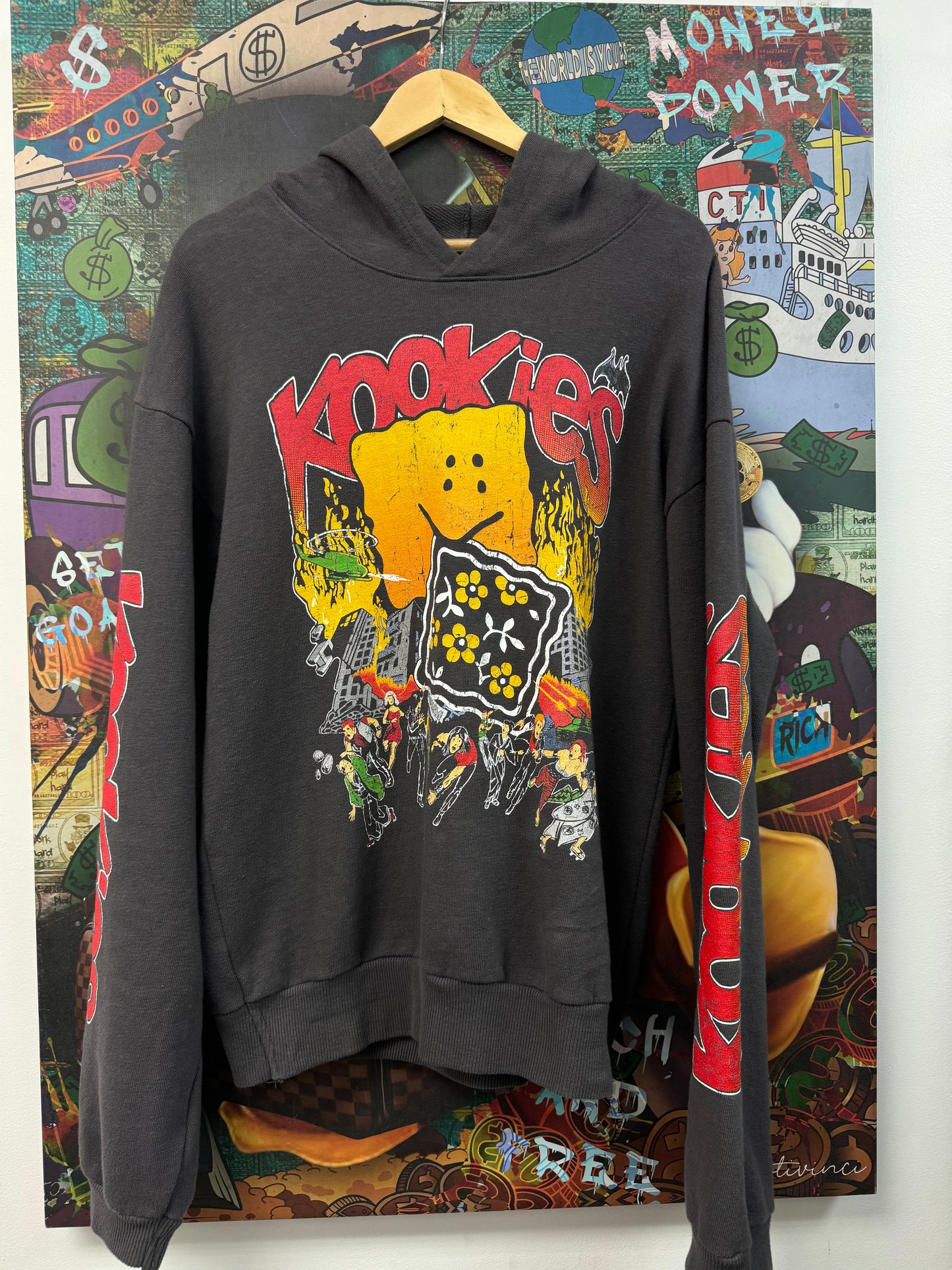 Kapital Grey Kookies Hoodie