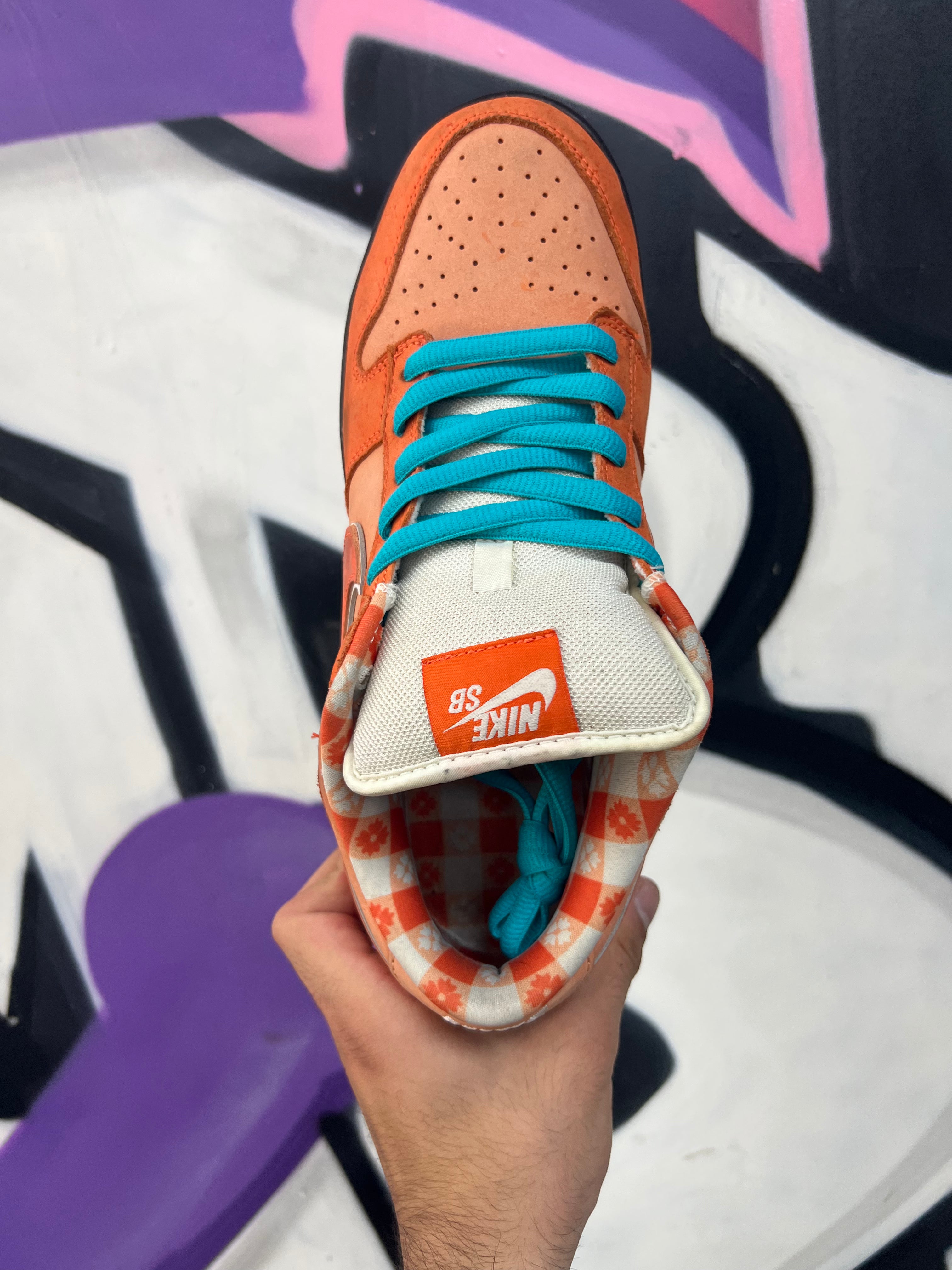 Nike SB Dunk Low Orange Lobster Sneakers