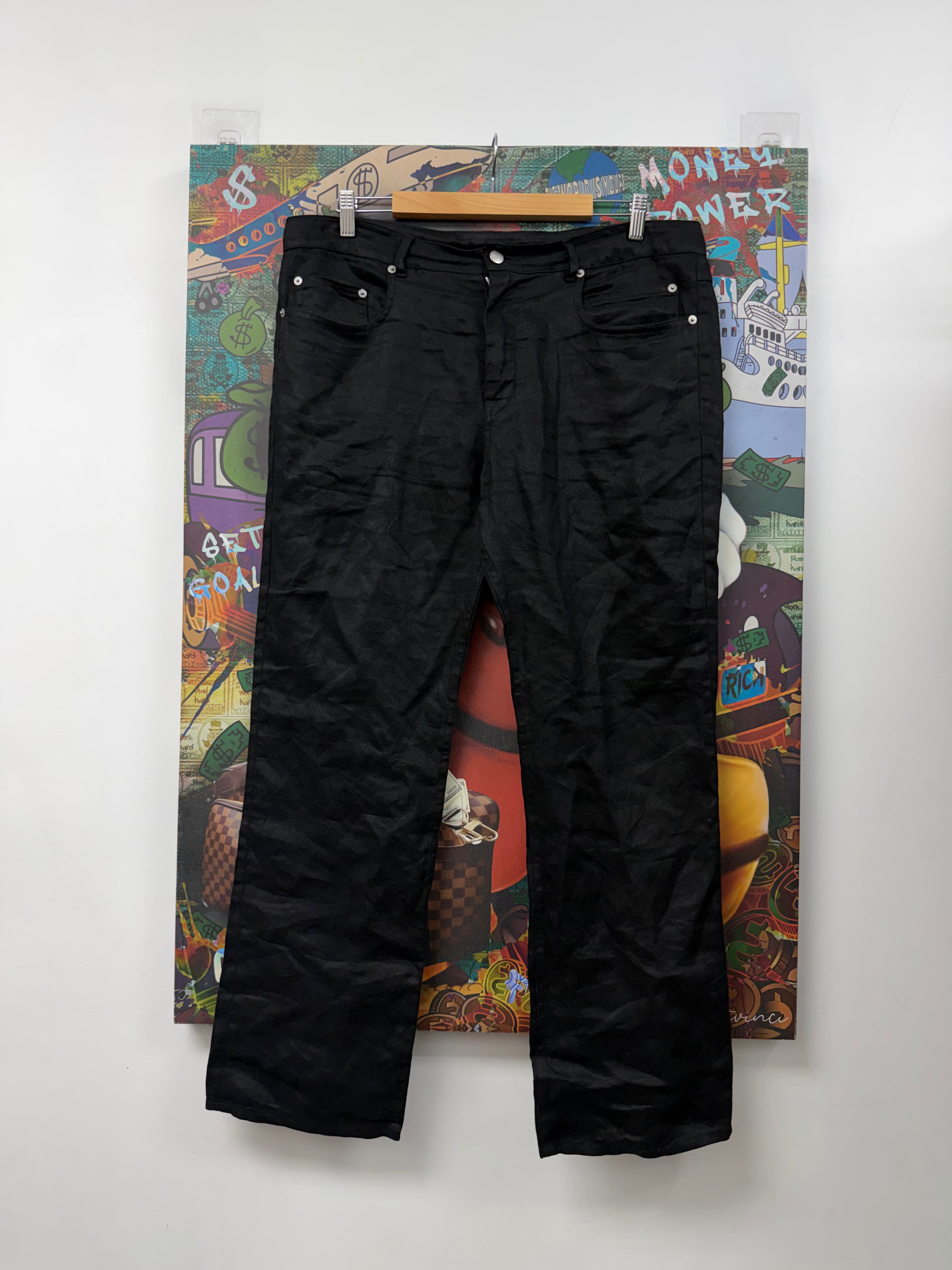 Rick Owens Black Detroit Jeans