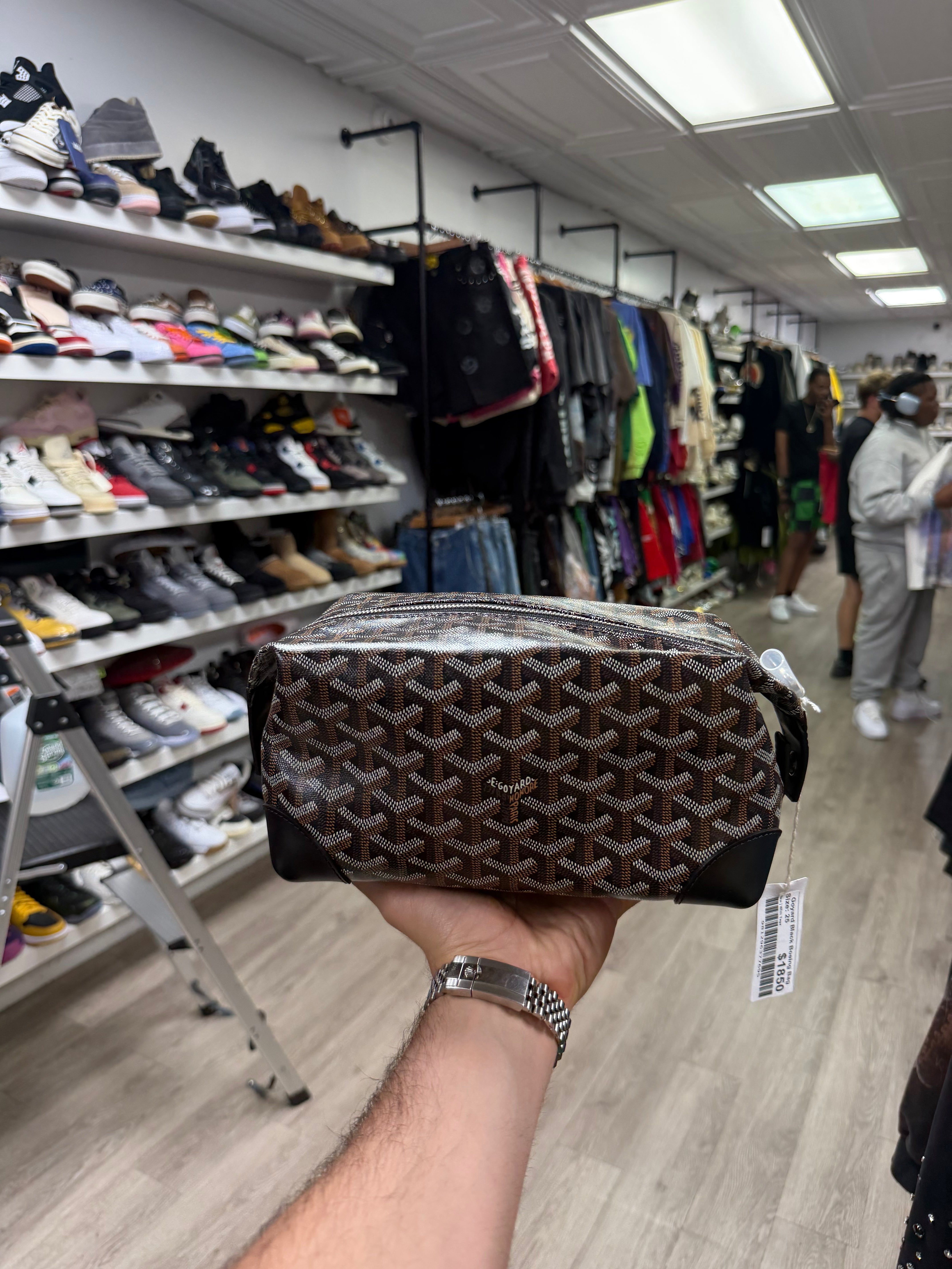 Goyard Black Boeing Bag