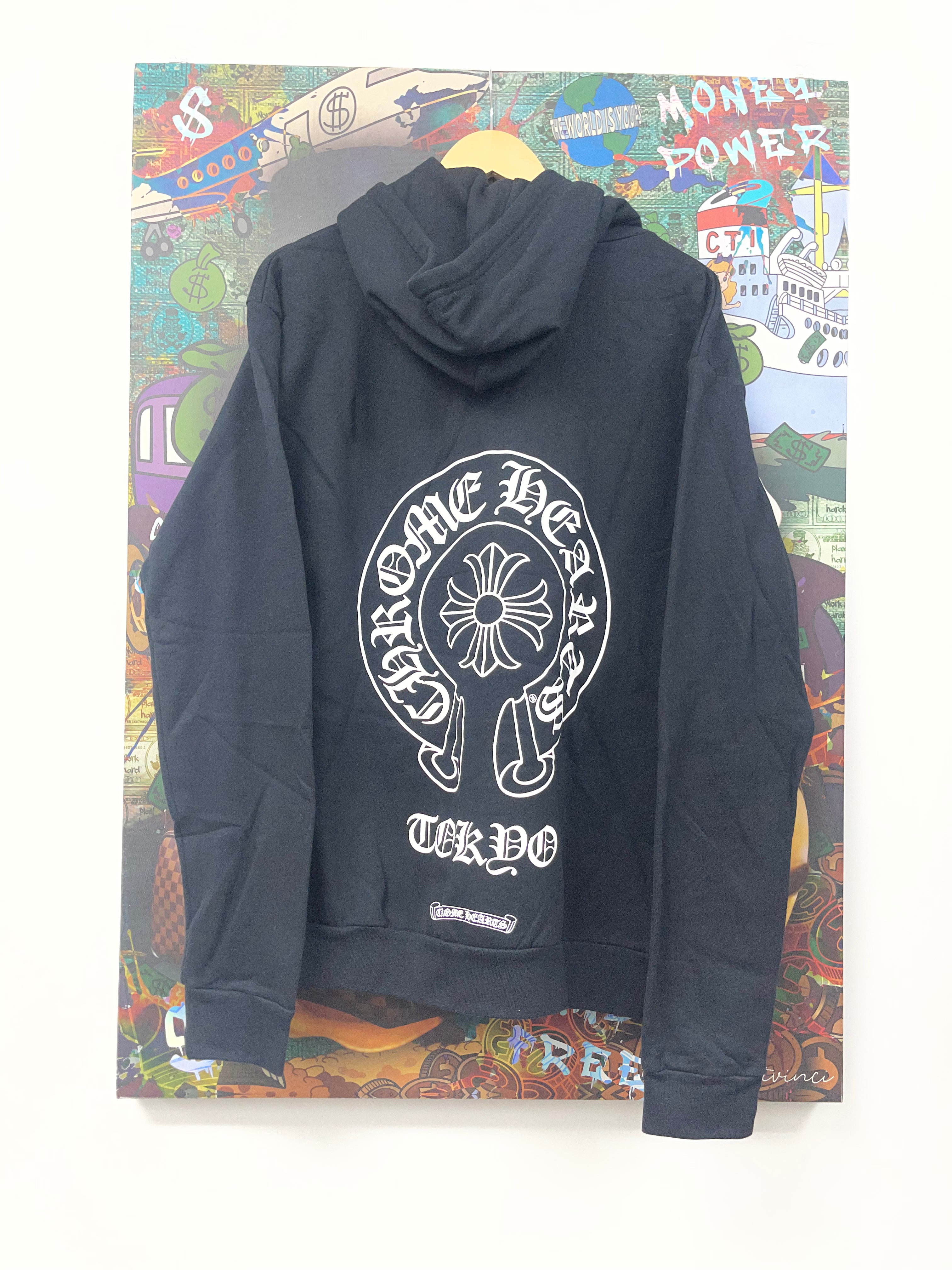 Chrome Hearts Black Osaka Horseshoe Zip Up