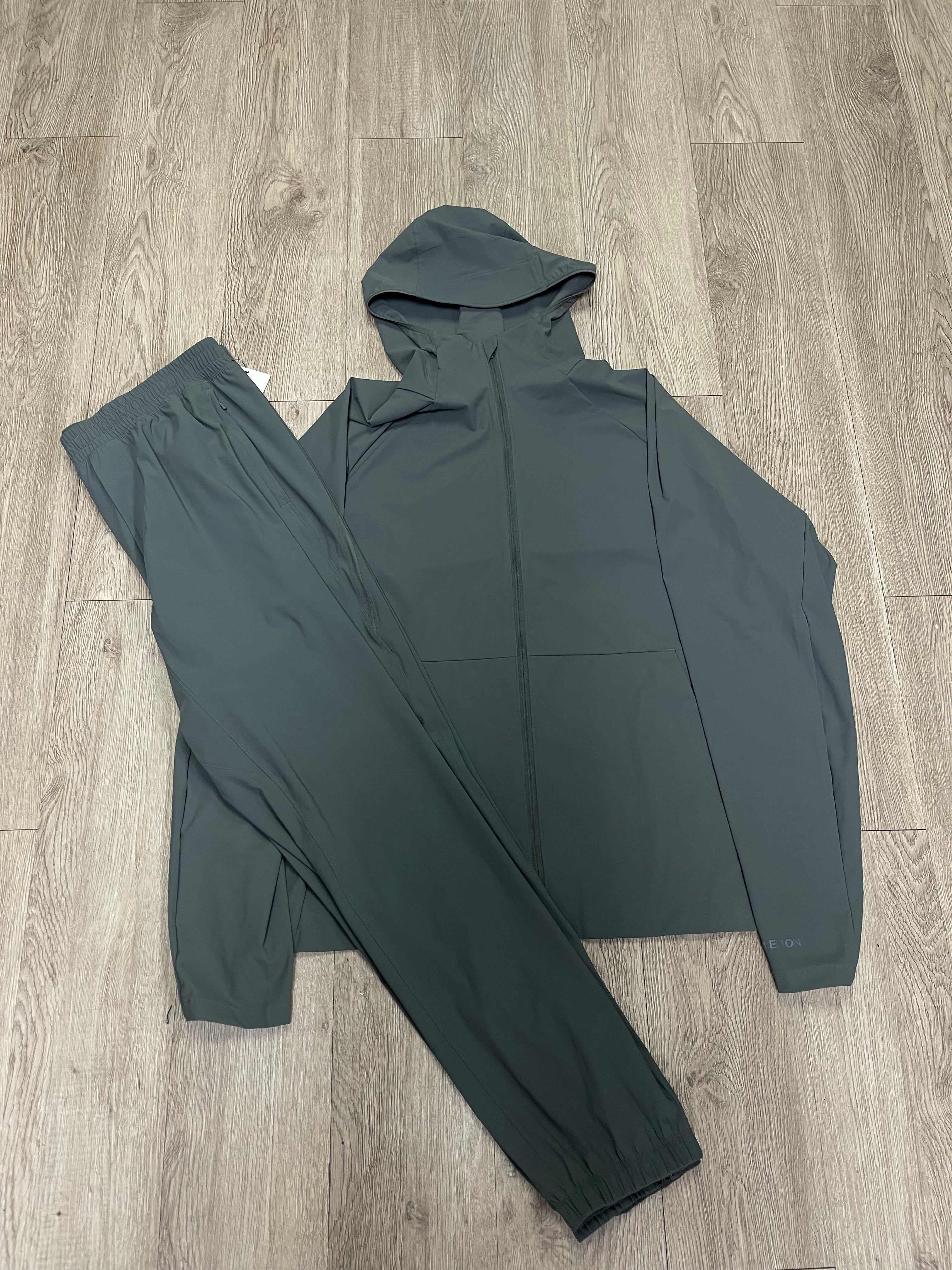 Lululemon Grey Pace Breaker Track Suit