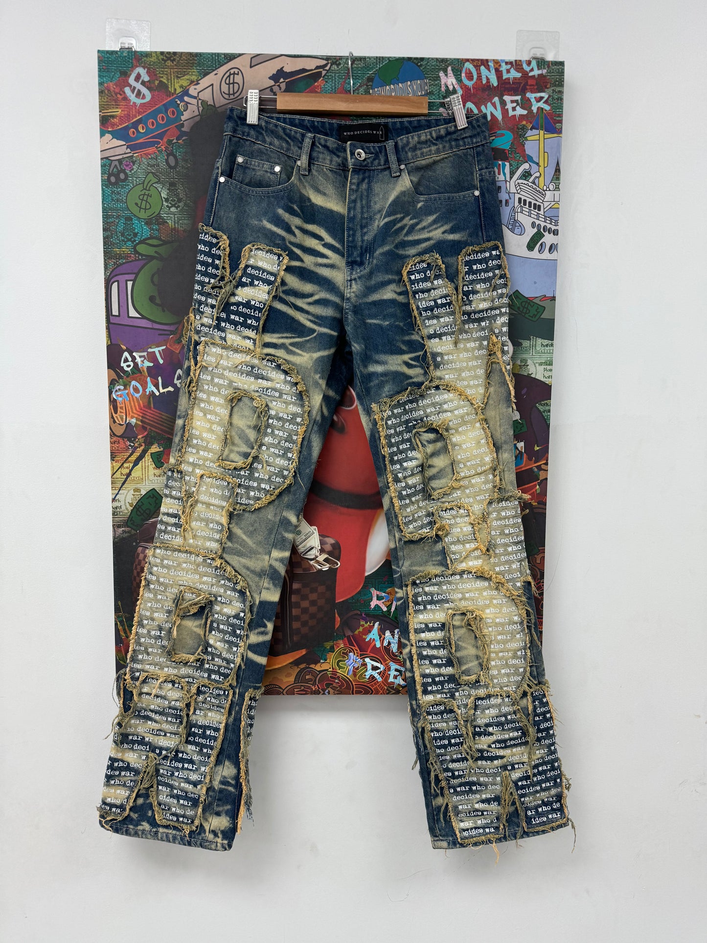 WDW Overlay Denim Used 30