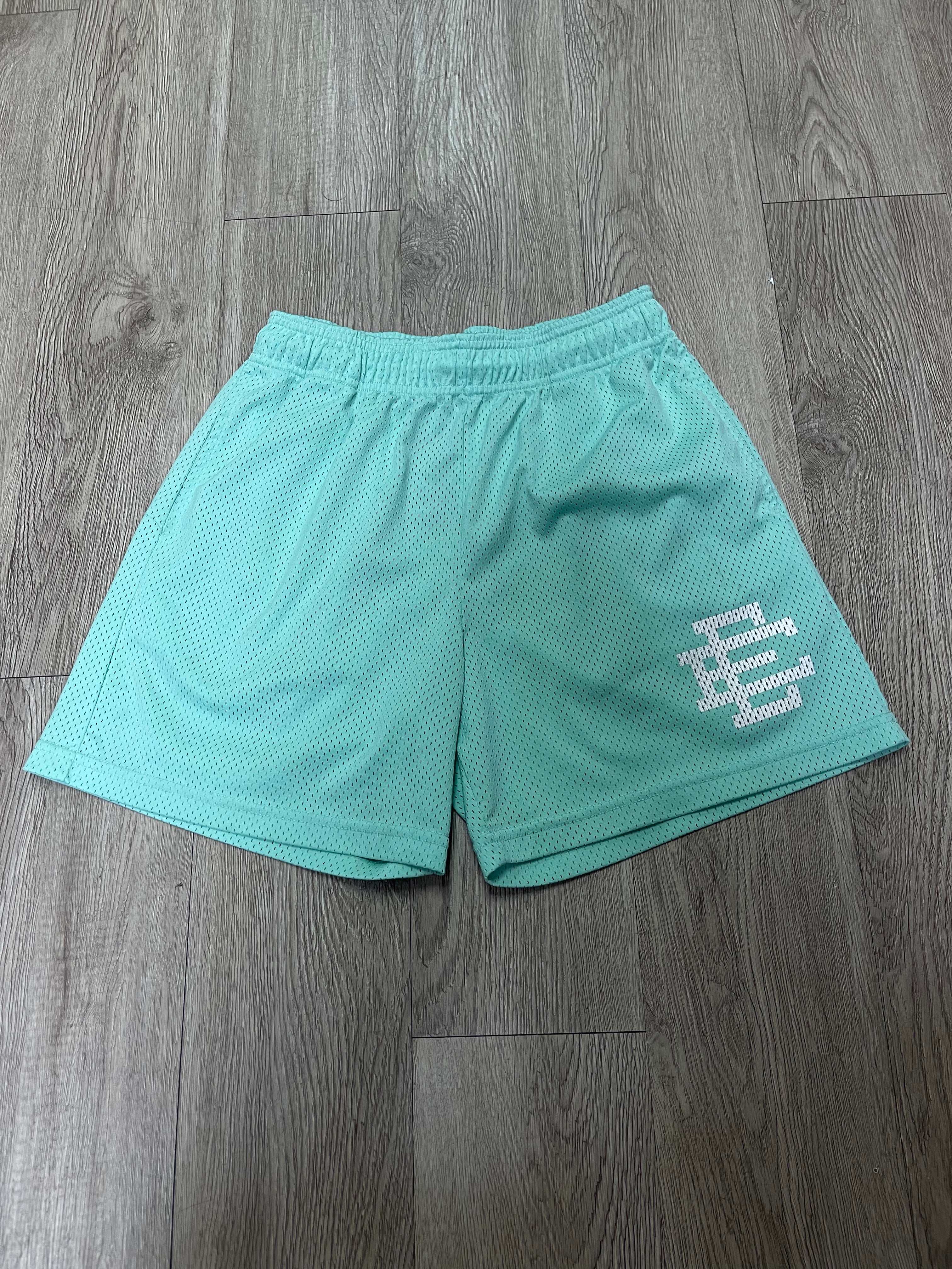 Eric Emanuel Tiffany Blue White Basics Shorts