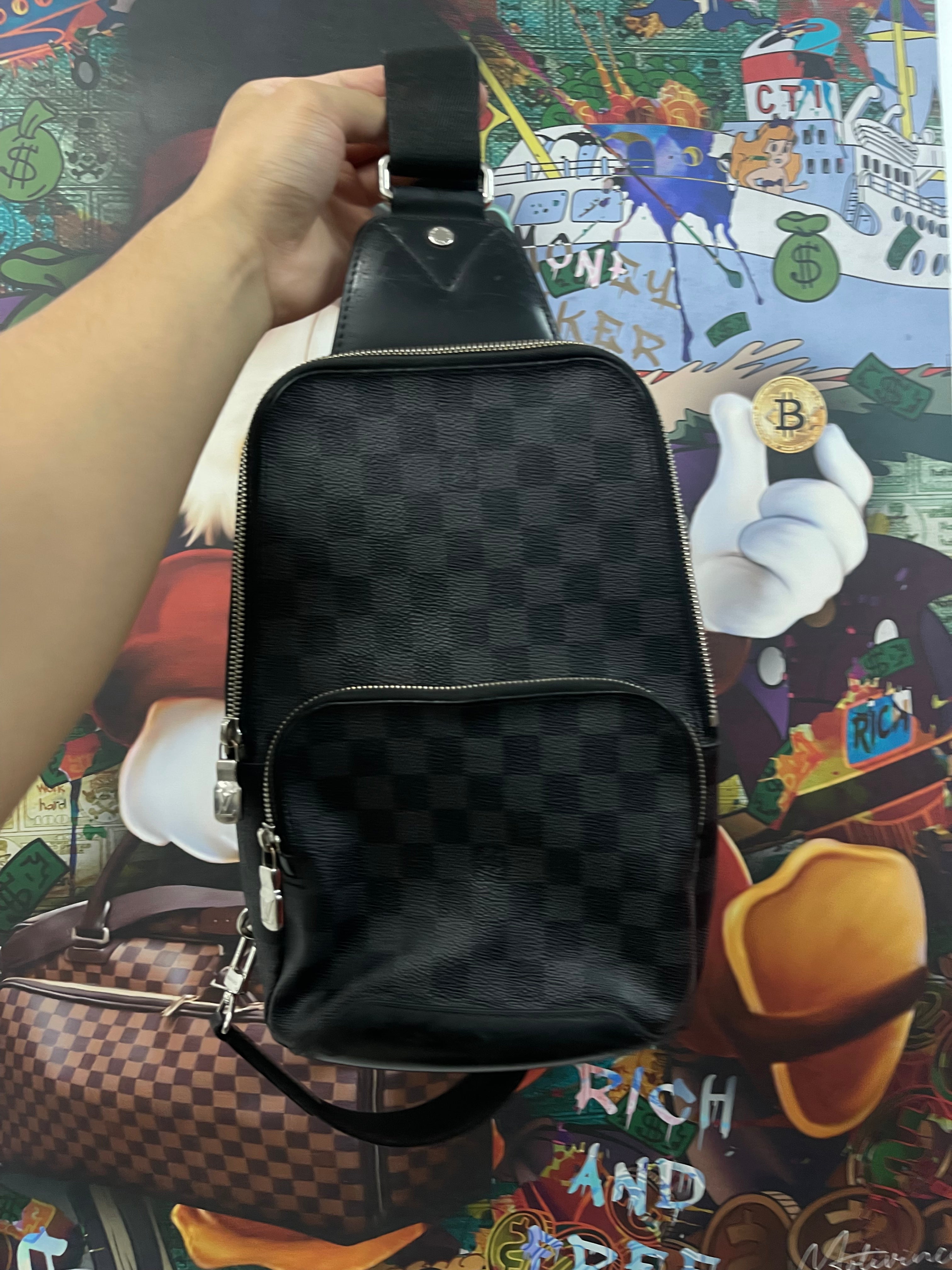 Louis Vuitton Avenue Sling Damier Bag