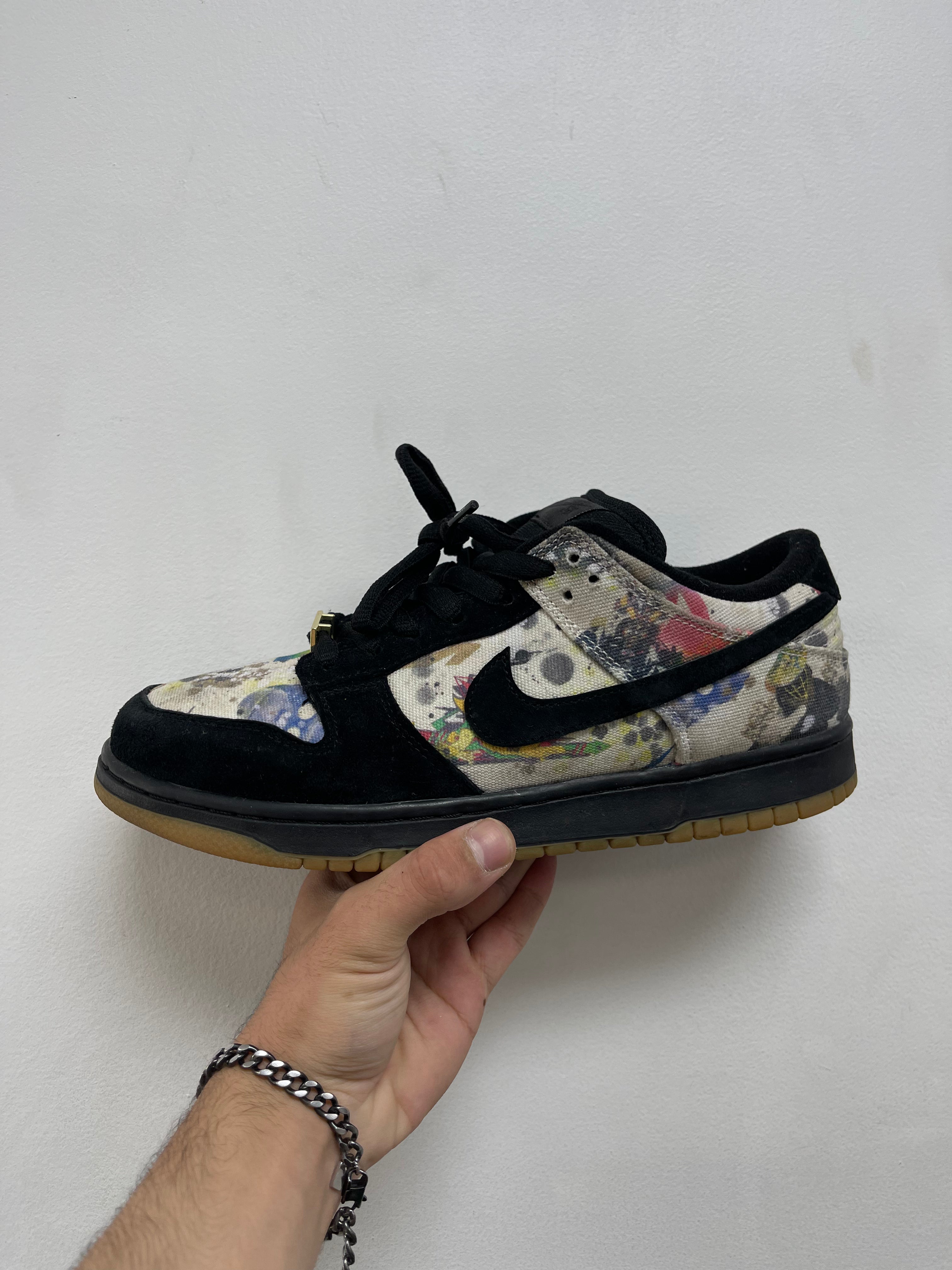 Nike Supreme SB Dunk Low Rammellzee Sneakers