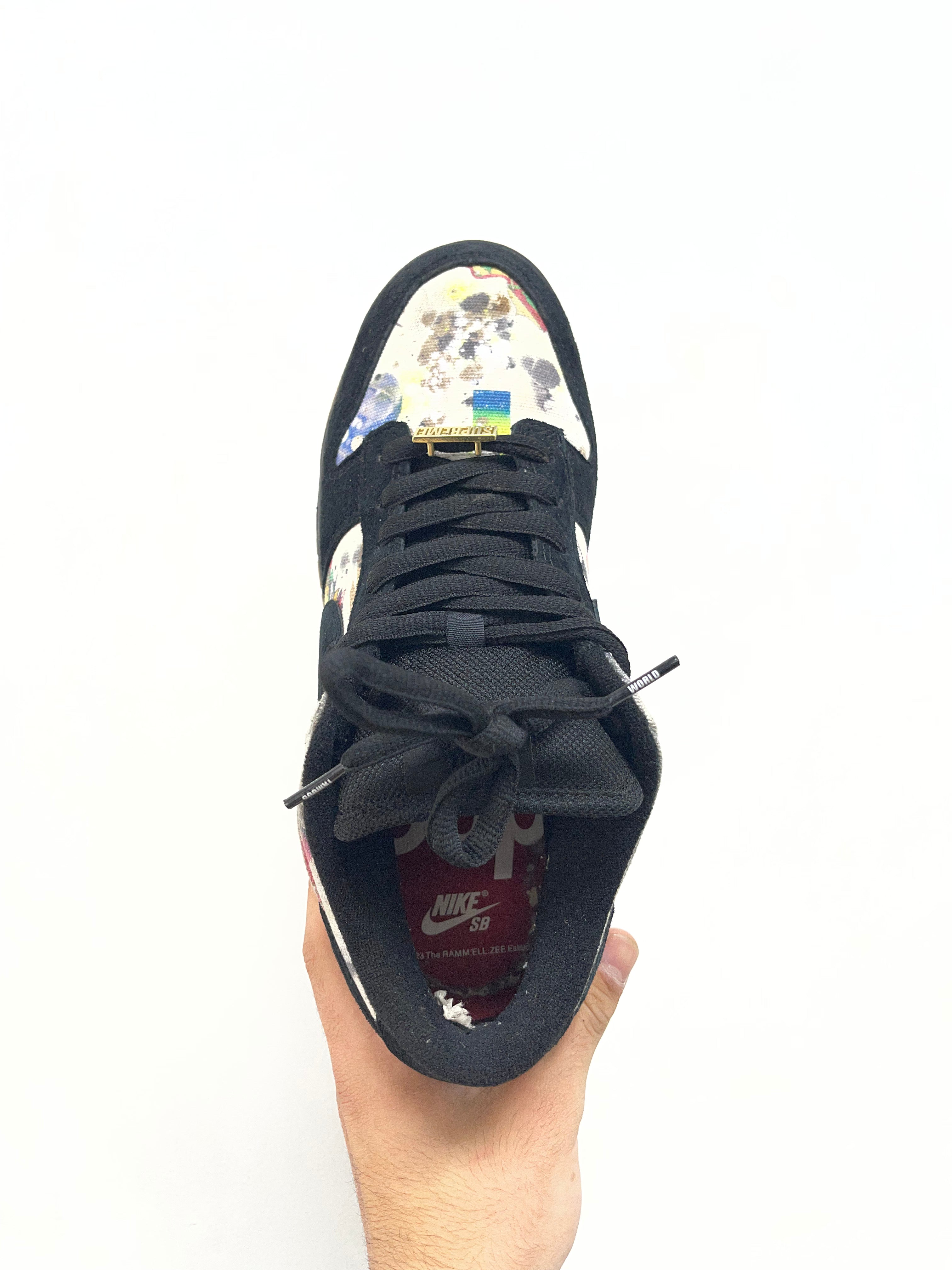 Nike Supreme SB Dunk Low Rammellzee Sneakers