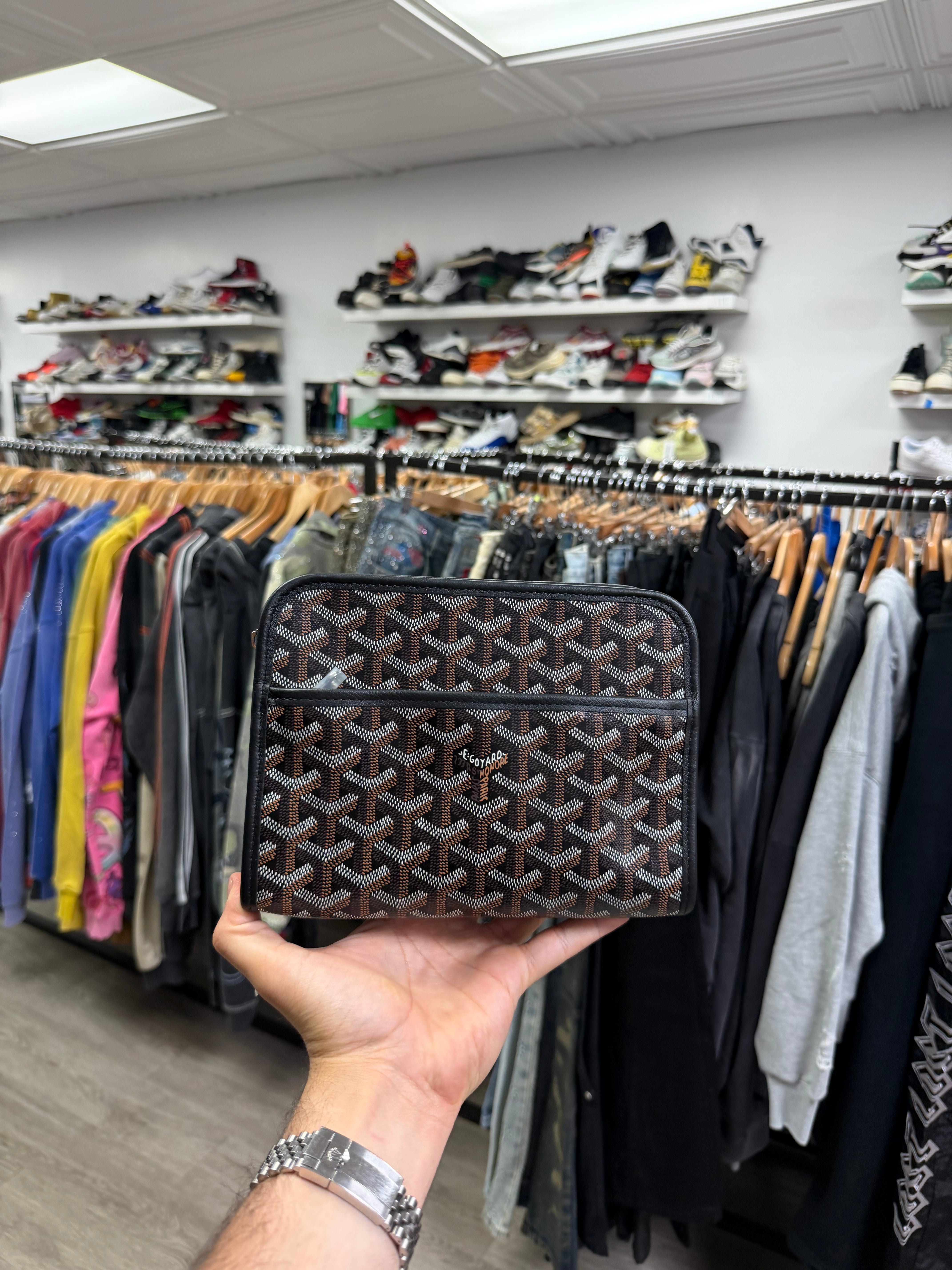 Goyard Black Jouvence Bag