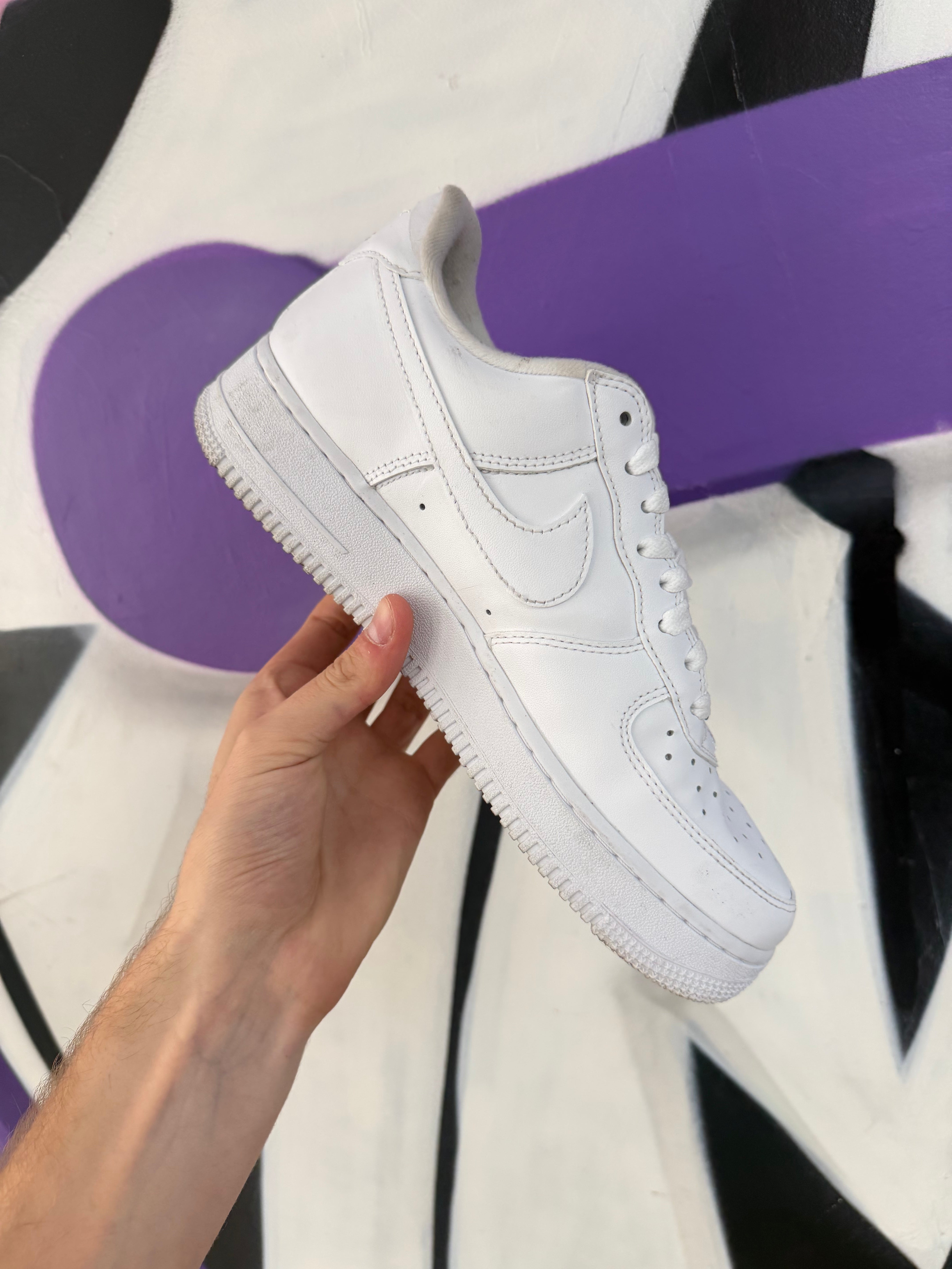 Nike Supreme AF1 White Sneakers