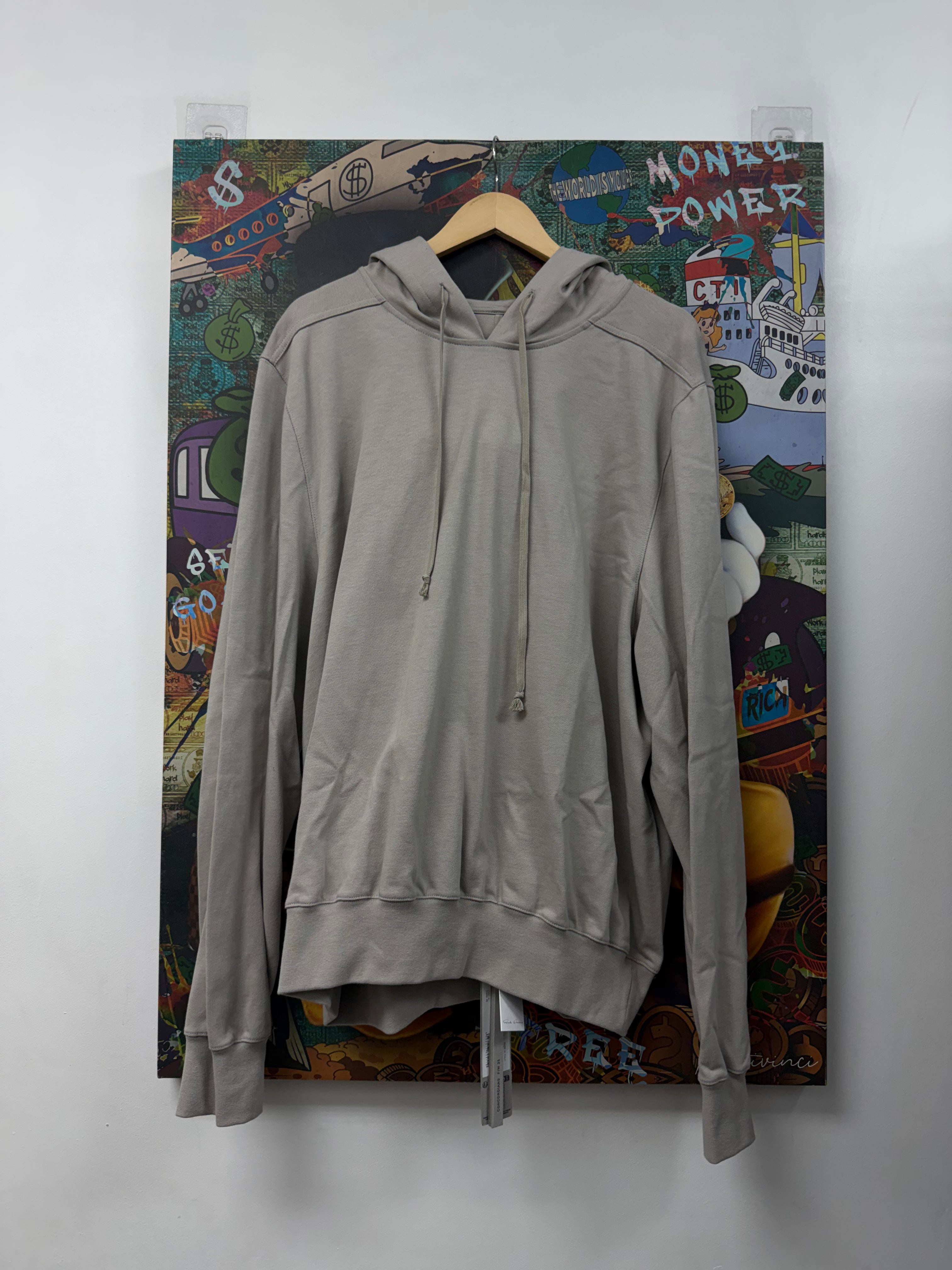 Rick Owens Pearl Milk Hoodie