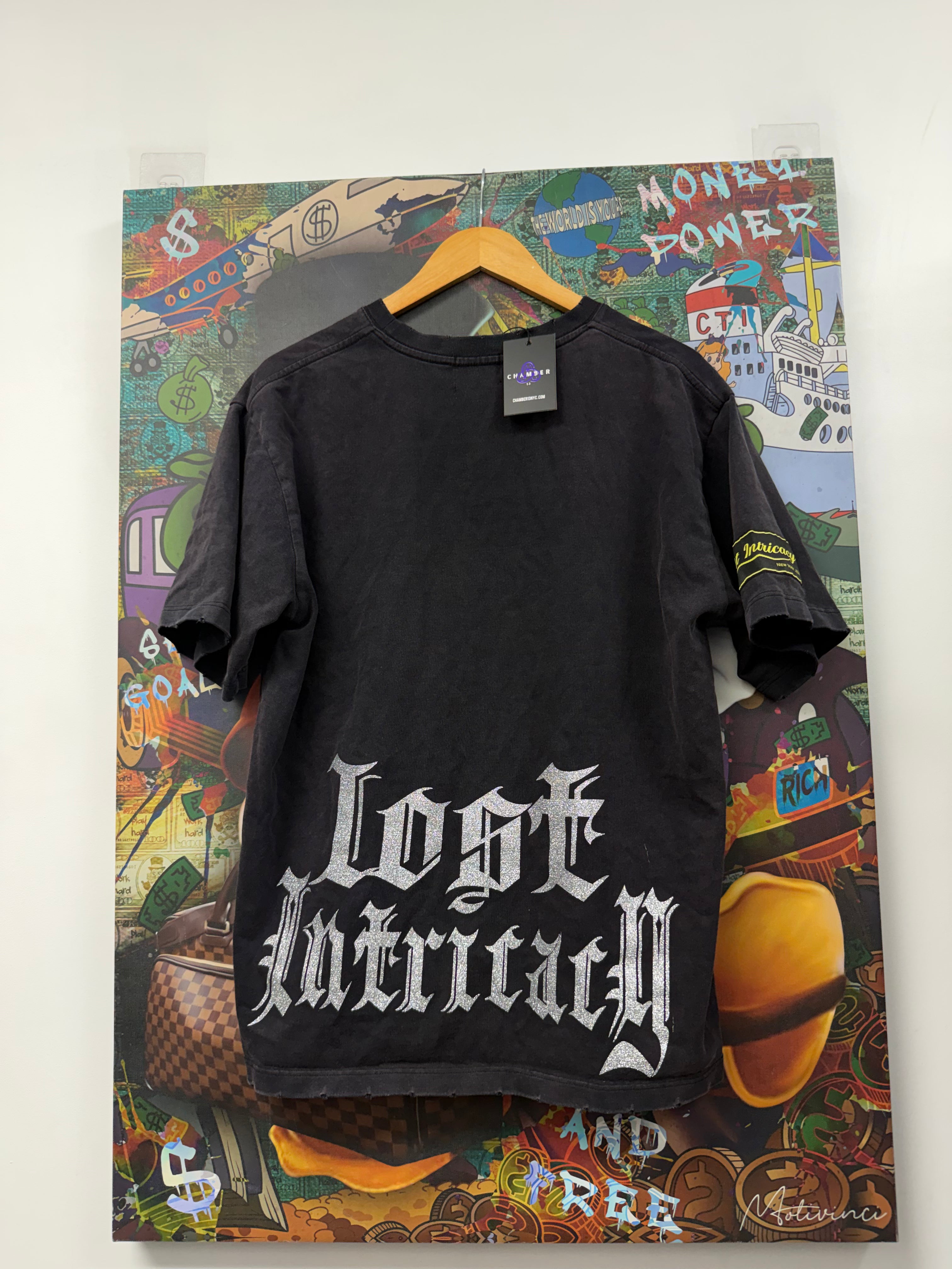 Lost Intricacy Black Yellow Red Wrecking Ball Tee