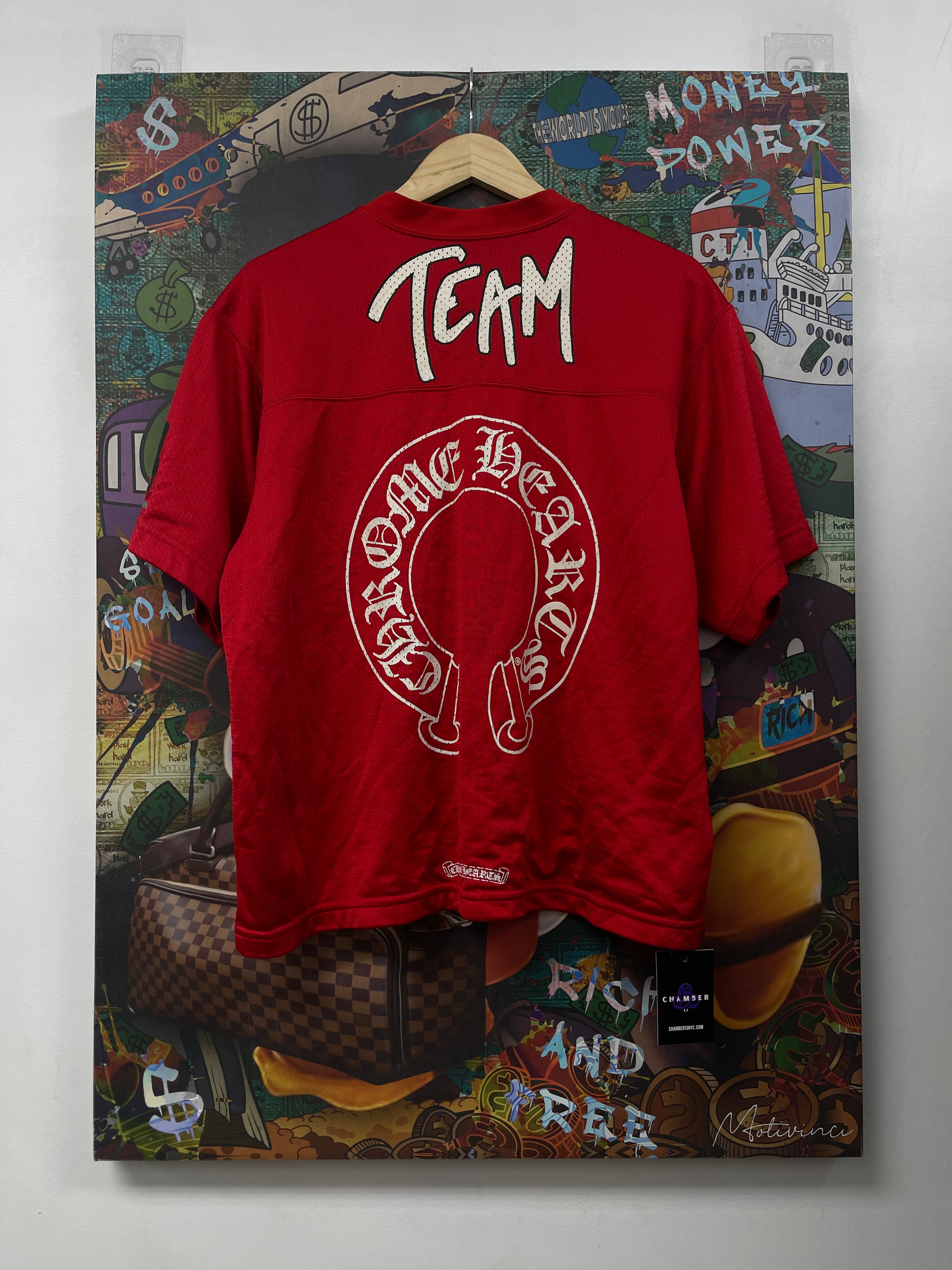 Chrome Hearts Matty Boy Red Form Jersey