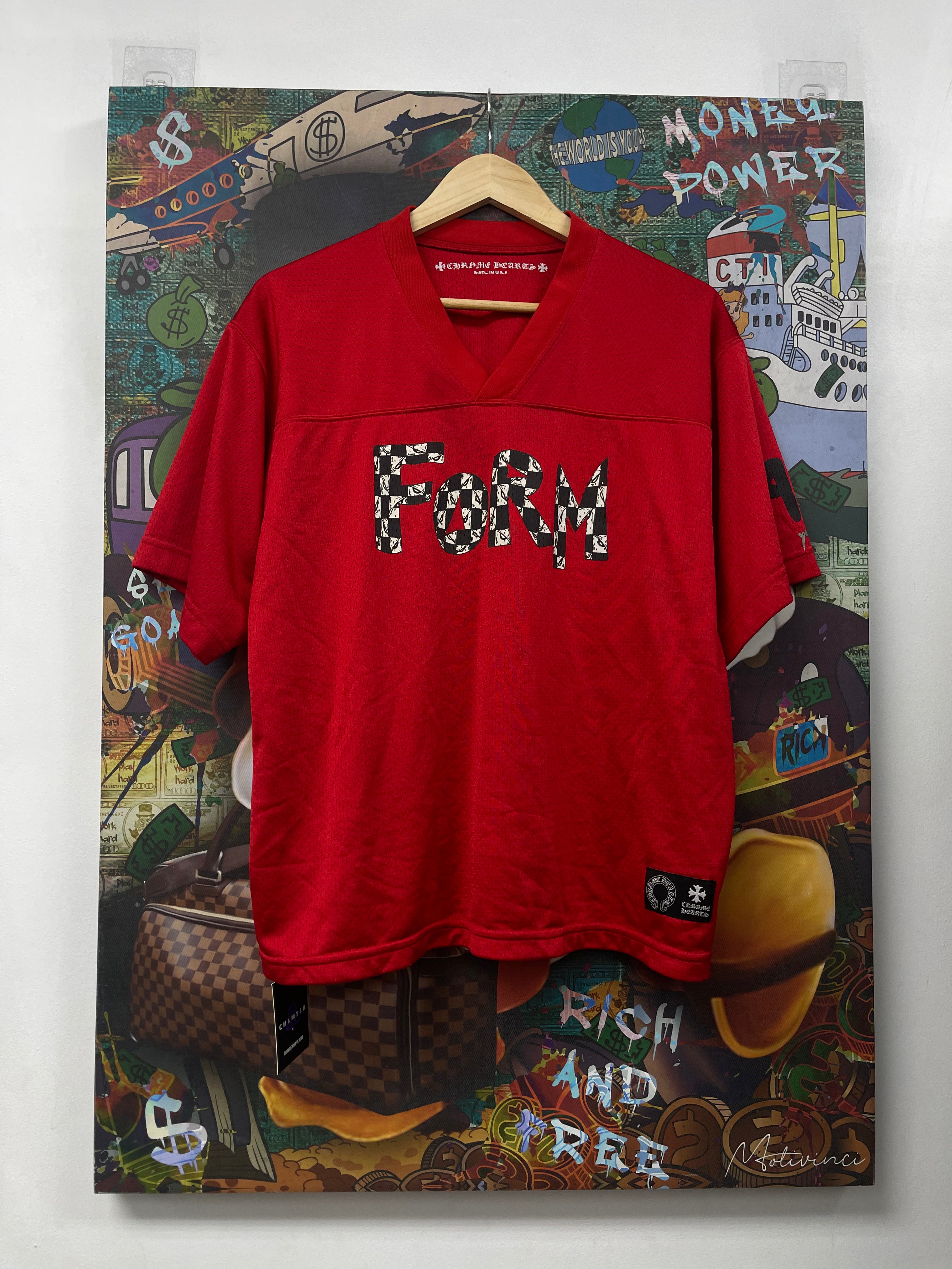 Chrome Hearts Matty Boy Red Form Jersey