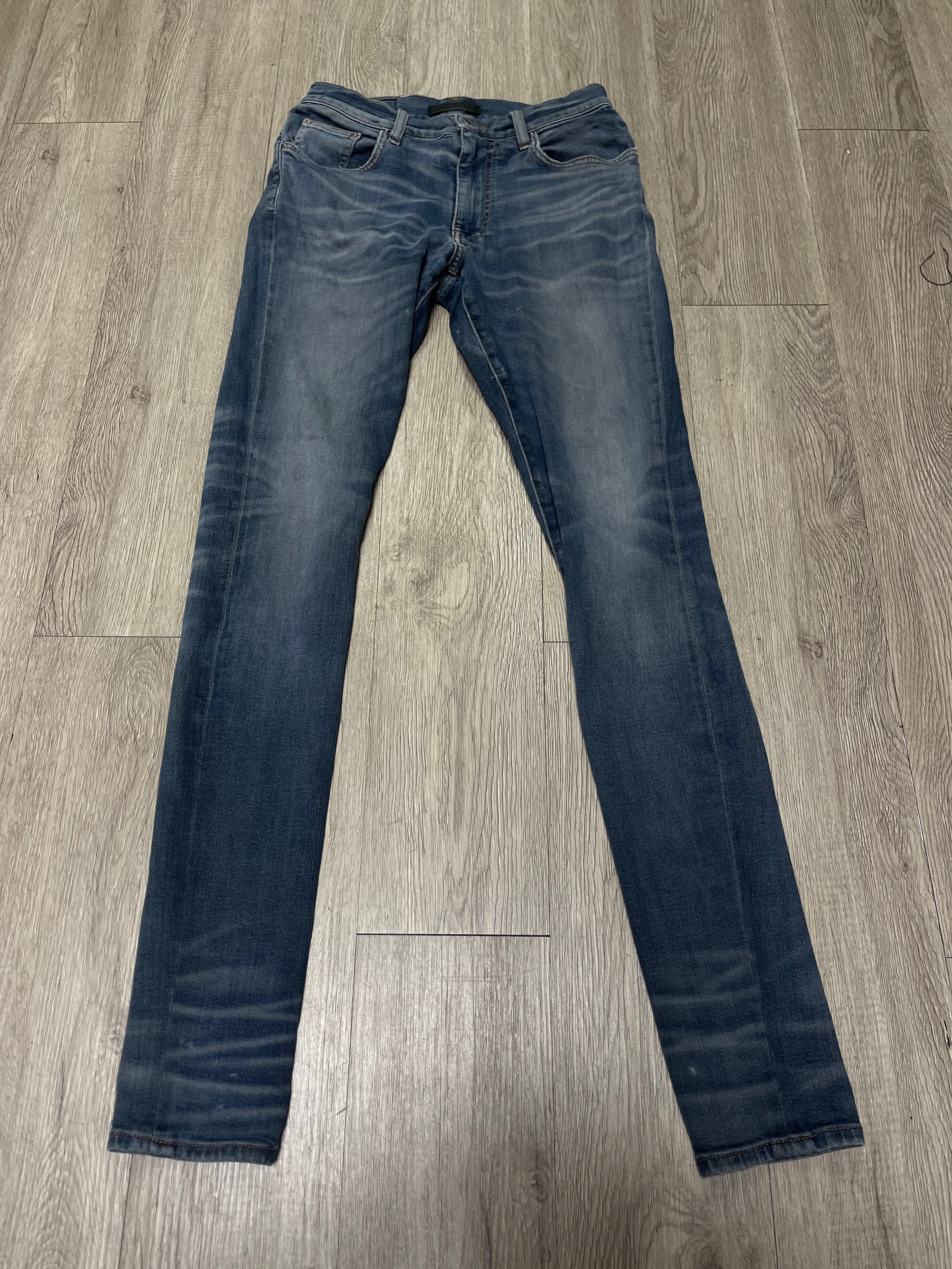 Amiri Light Wash Plain Jeans