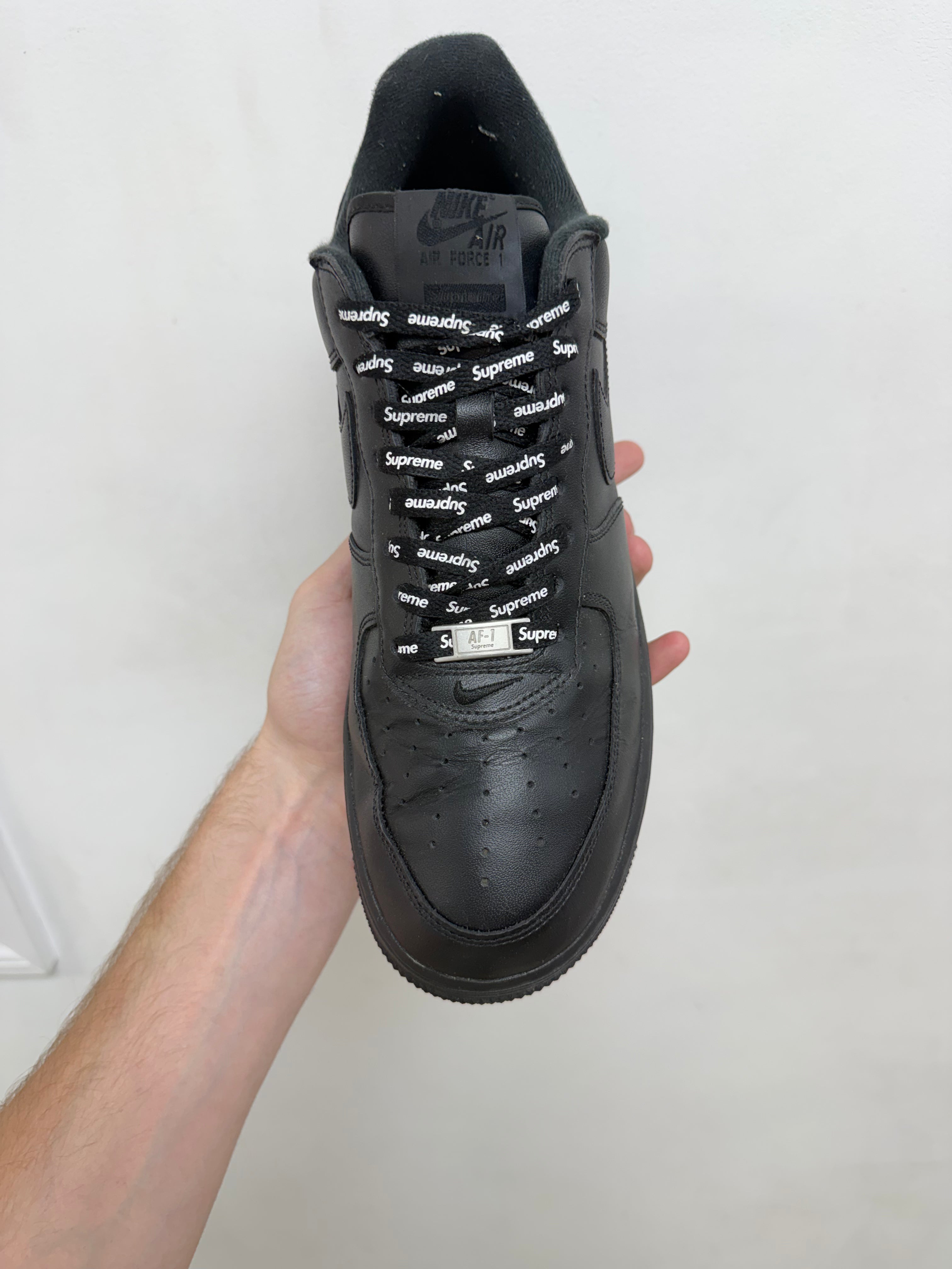 Nike Supreme AF1 Black Sneakers