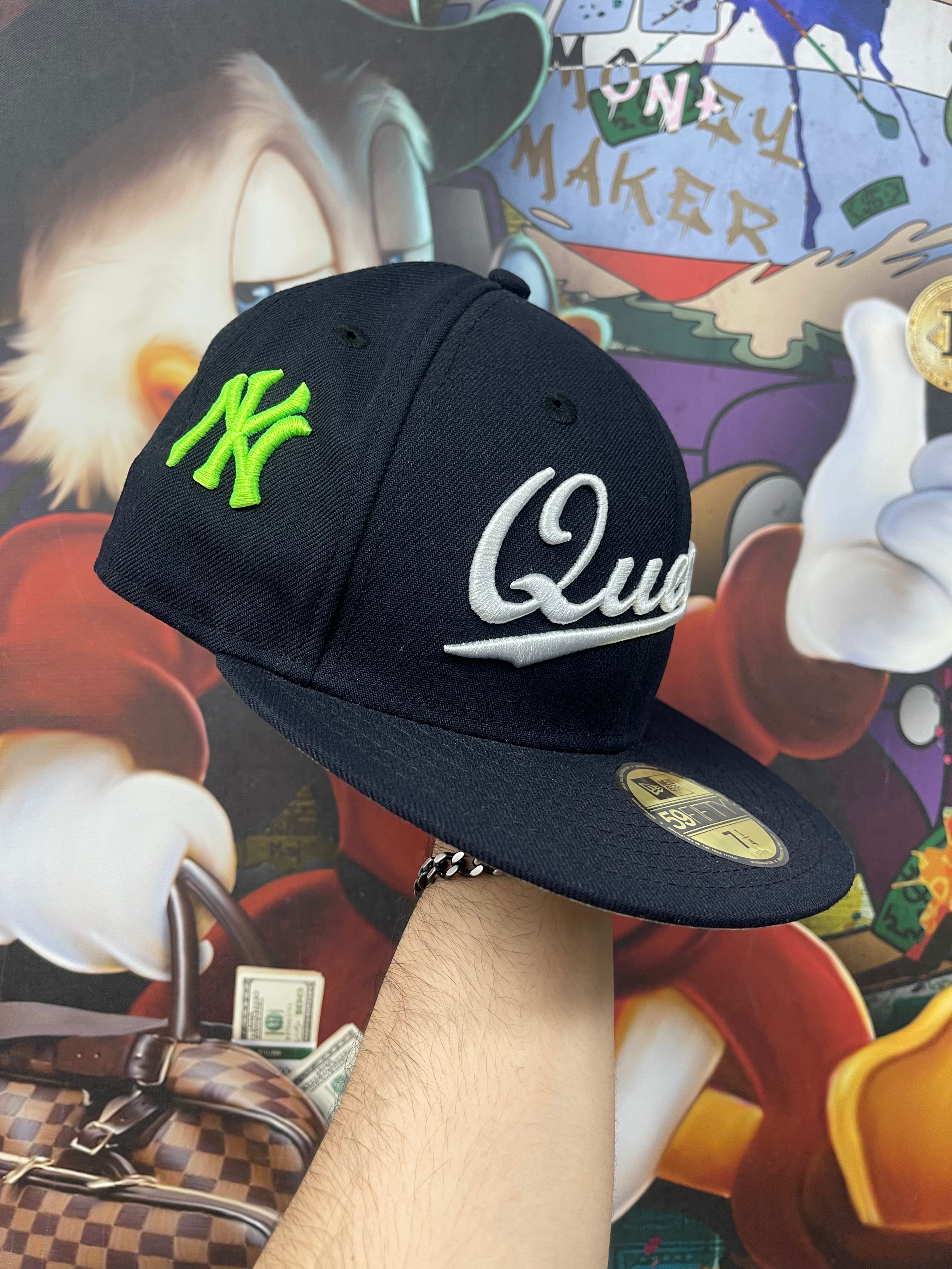 Slow Bucks Navy Queens Hat