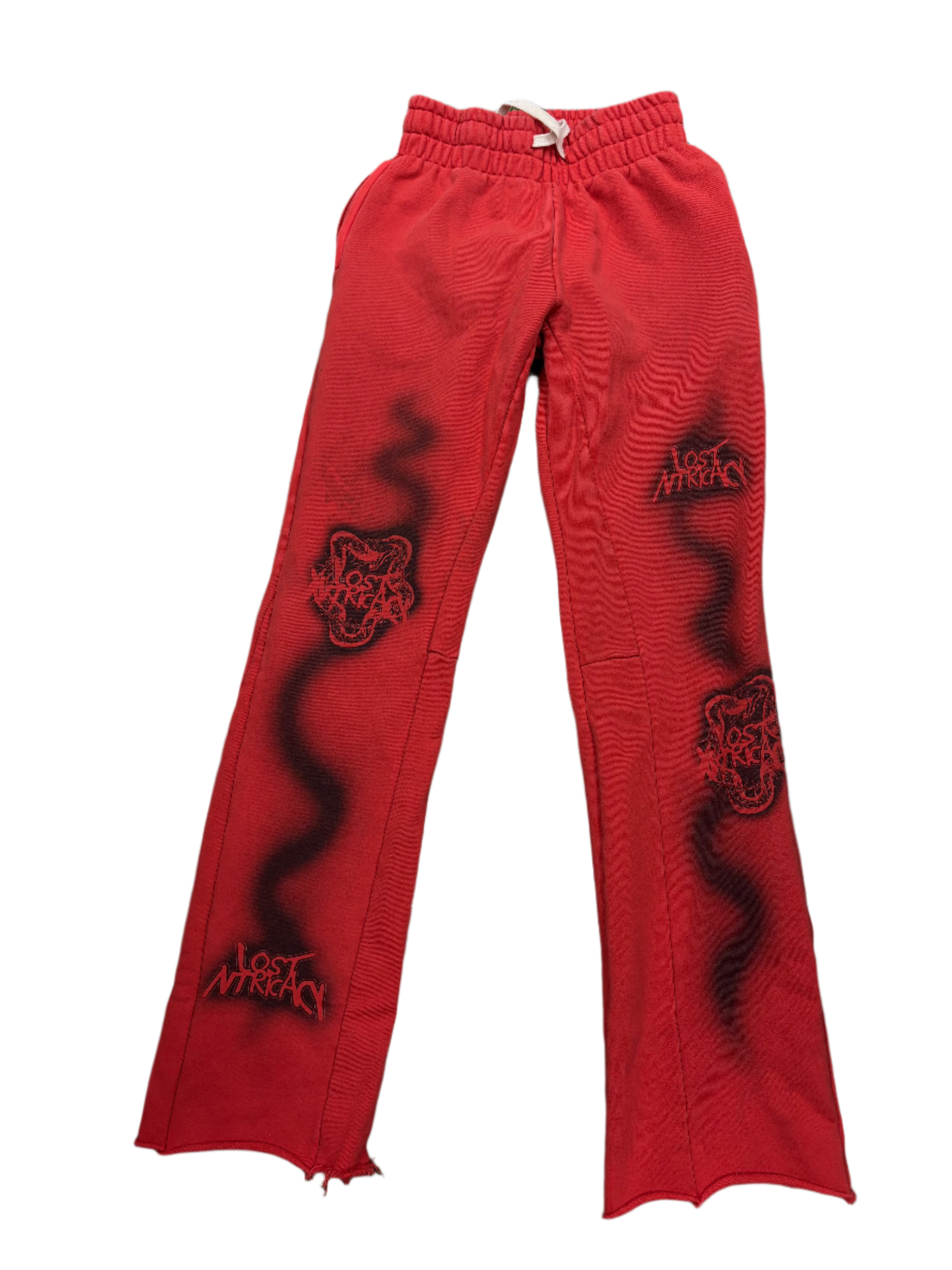 LOST INTRICACY Solar Red Sweatpants