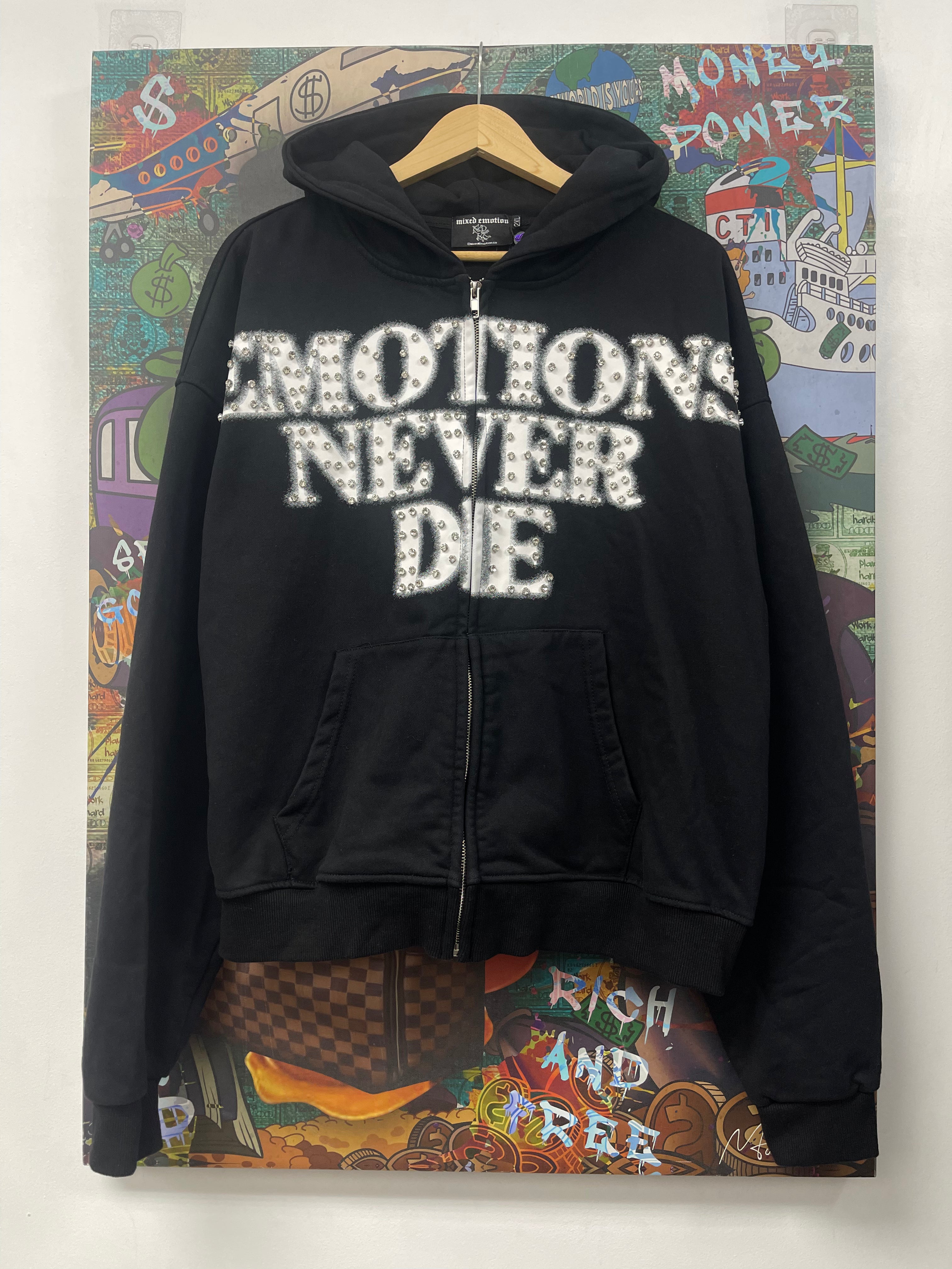 Mixed Emotions Black END Zip Up