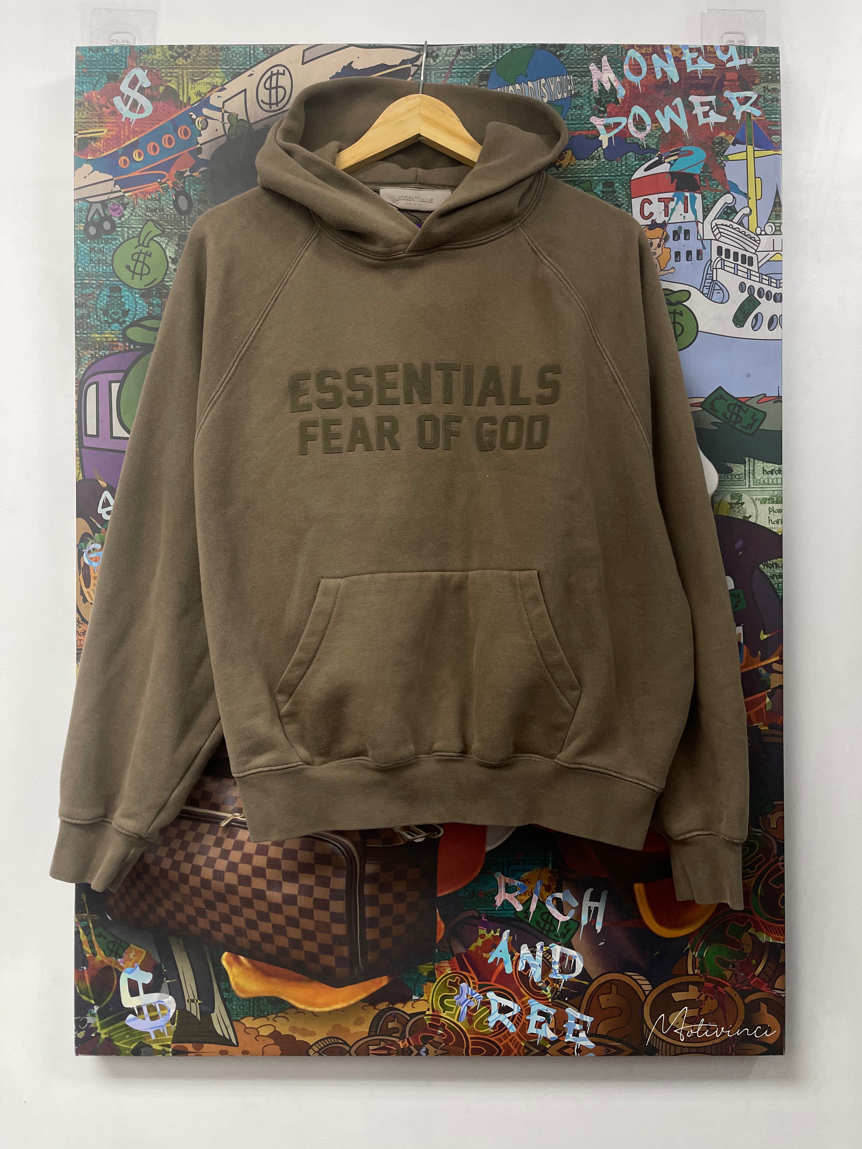 Essentials Taupe Haze Hoodie