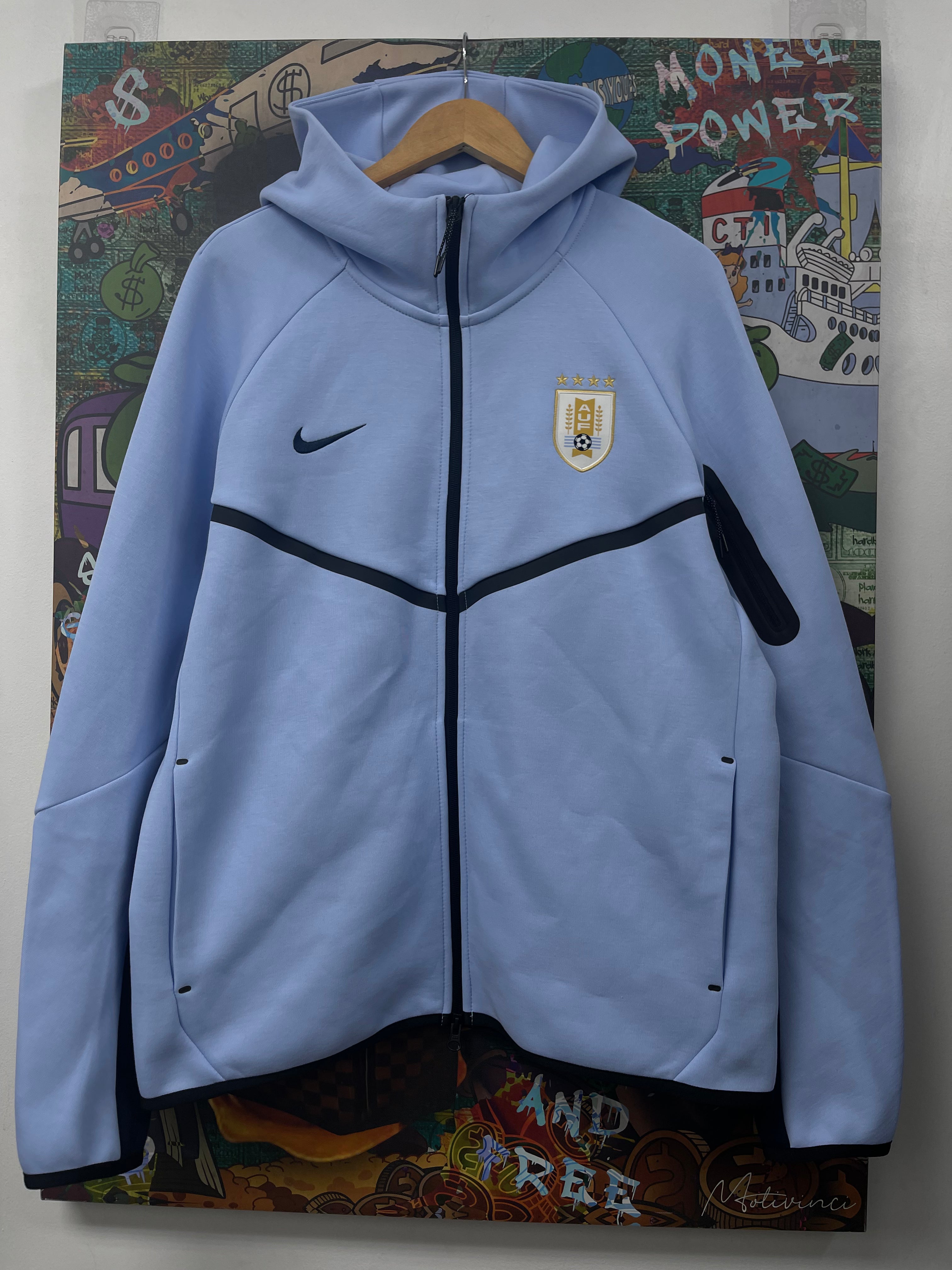 Nike Baby Blue AUF Zip Up