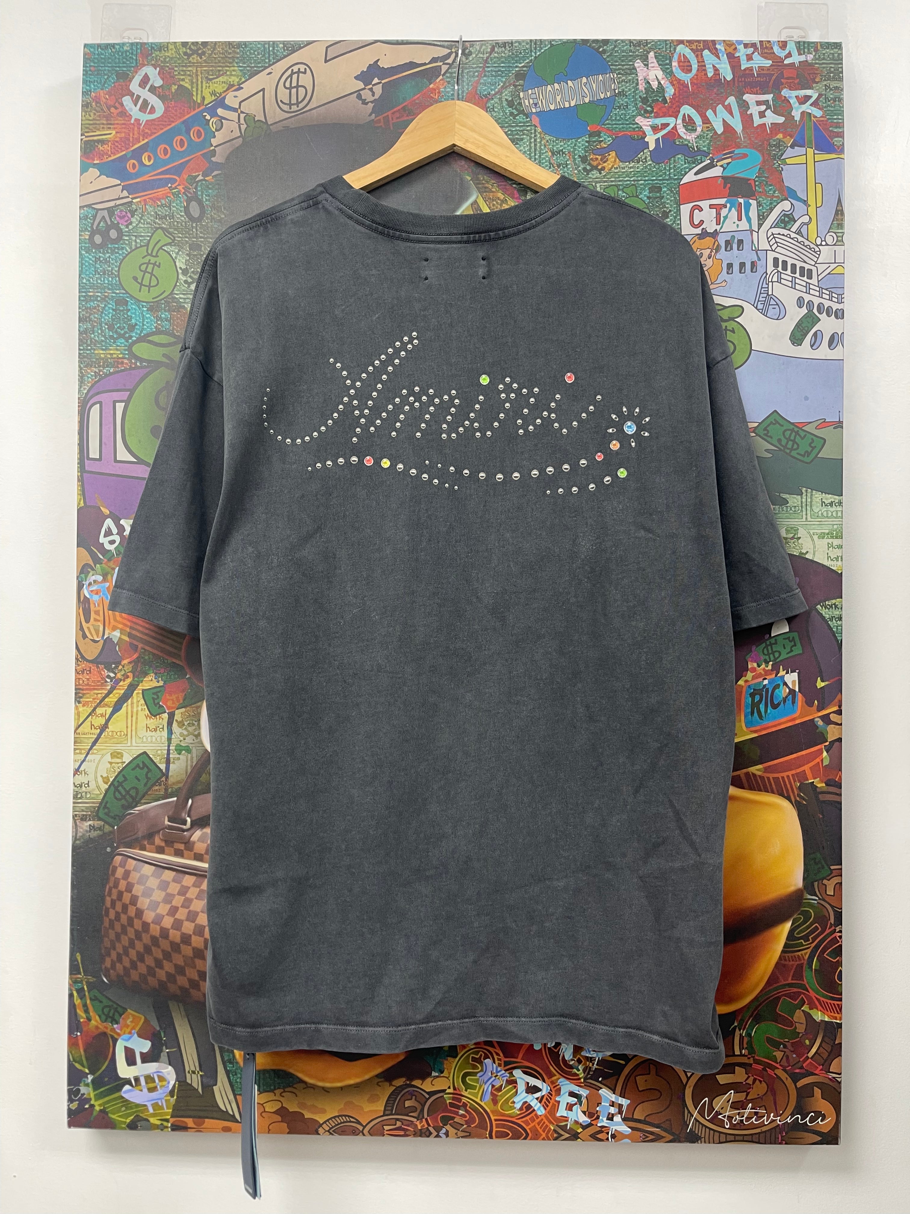 Amiri Stud Logo Oversized Tee